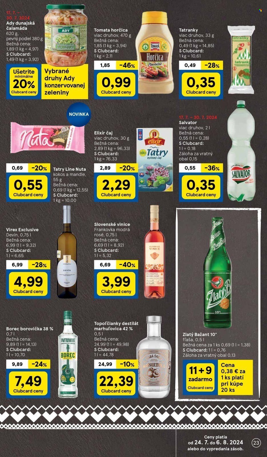 Leták TESCO - 24.7.2024 - 30.7.2024. Strana 23
