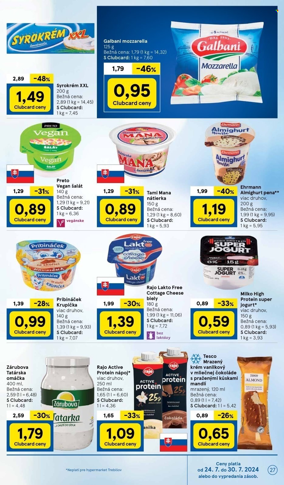 Leták TESCO - 24.7.2024 - 30.7.2024. Strana 27