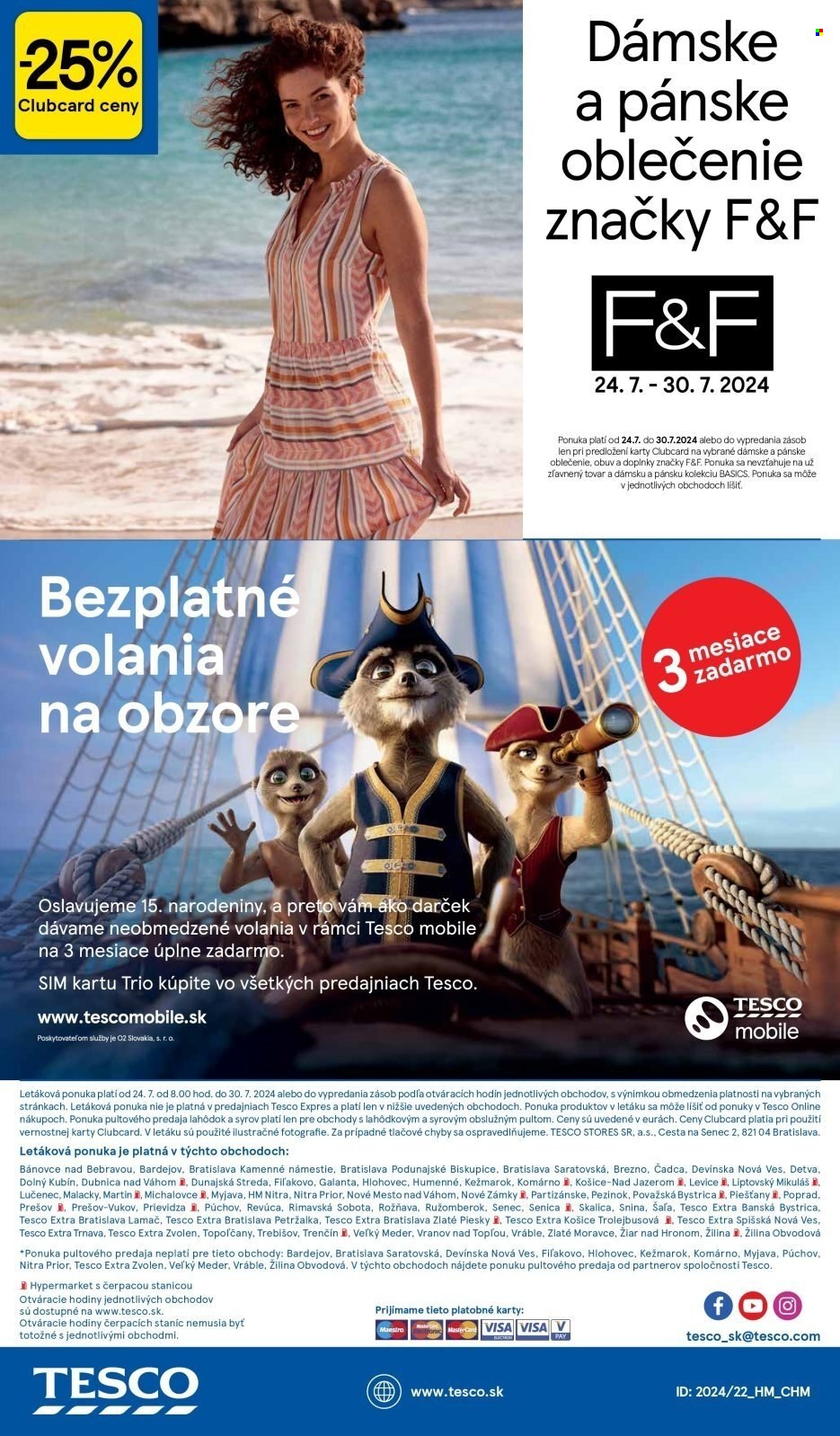 Leták TESCO - 24.7.2024 - 30.7.2024. Strana 36