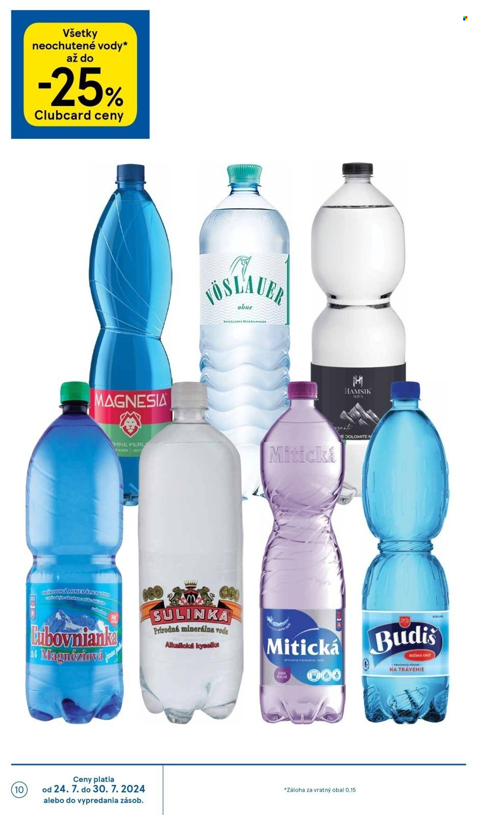 Leták TESCO supermarket - 24.7.2024 - 30.7.2024. Strana 10