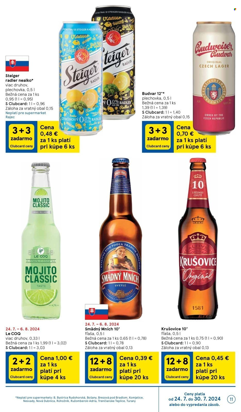 Leták TESCO supermarket - 24.7.2024 - 30.7.2024. Strana 11