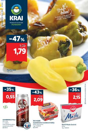 Leták Kraj - 25.7.2024 - 31.7.2024.