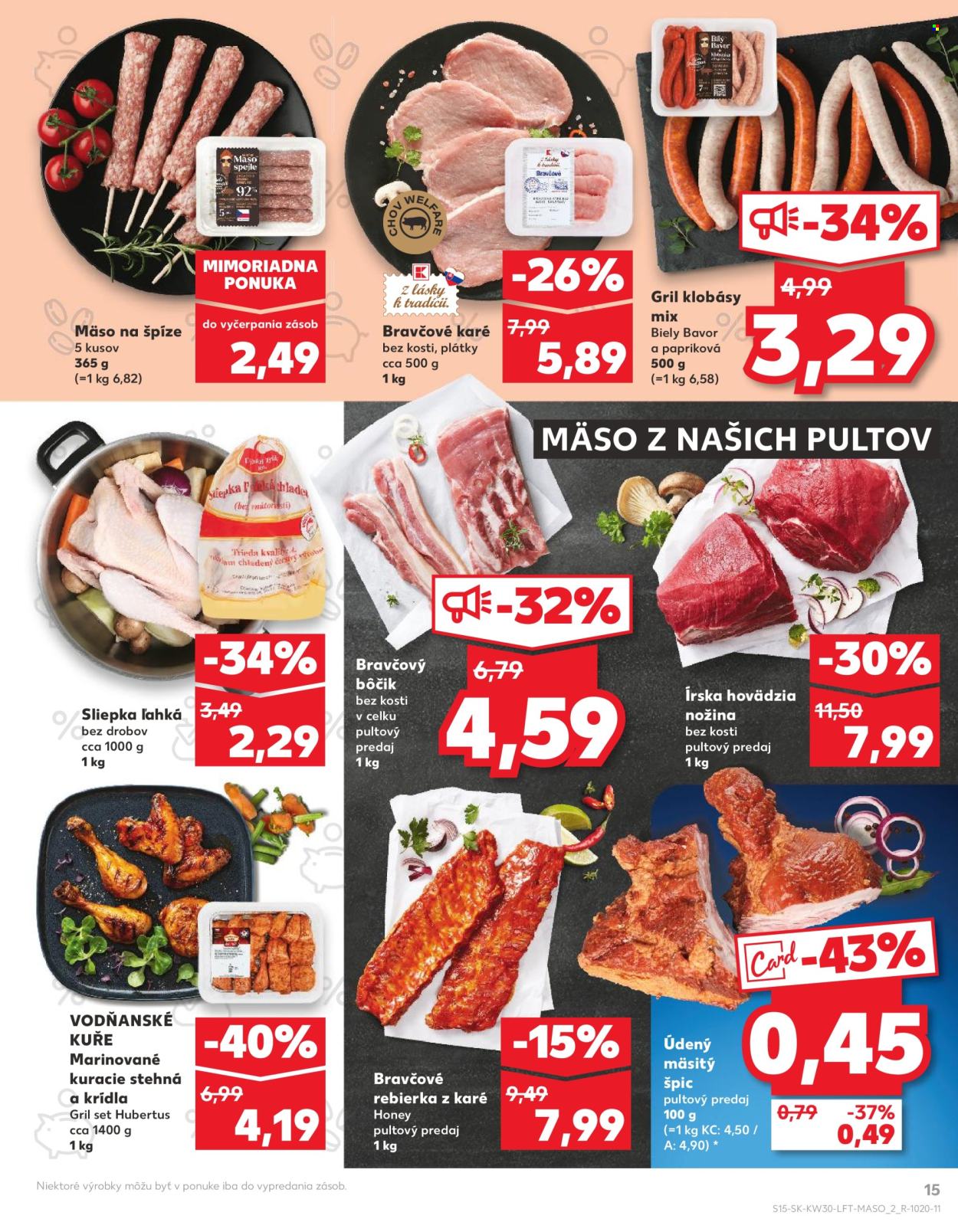 Leták Kaufland - 25.7.2024 - 31.7.2024. Strana 15