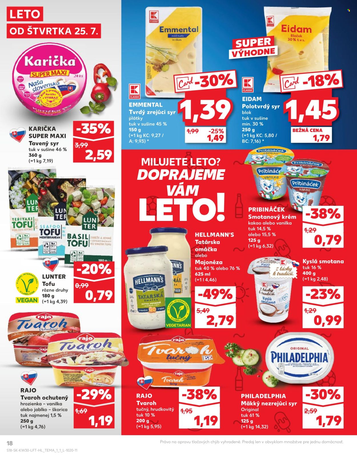 Leták Kaufland - 25.7.2024 - 31.7.2024. Strana 18
