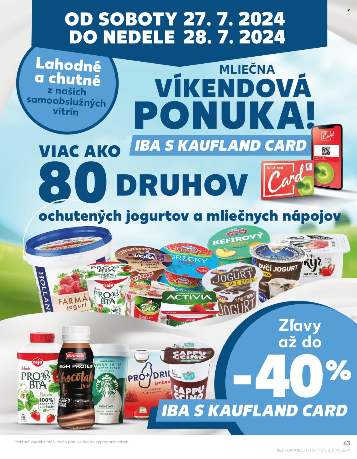 Leták Kaufland - 25.7.2024 - 31.7.2024. Strana 63