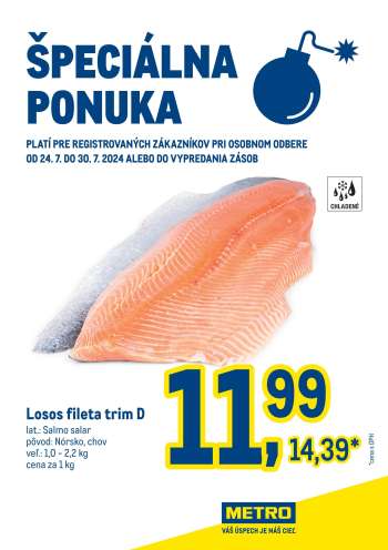 Leták Metro - 24.7.2024 - 30.7.2024.