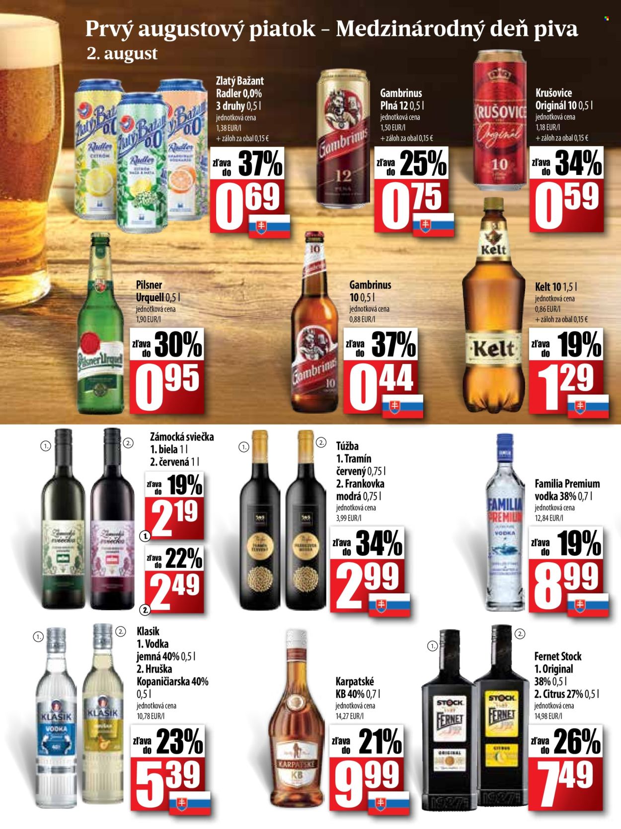 Leták COOP Jednota - 25.7.2024 - 7.8.2024. Strana 10
