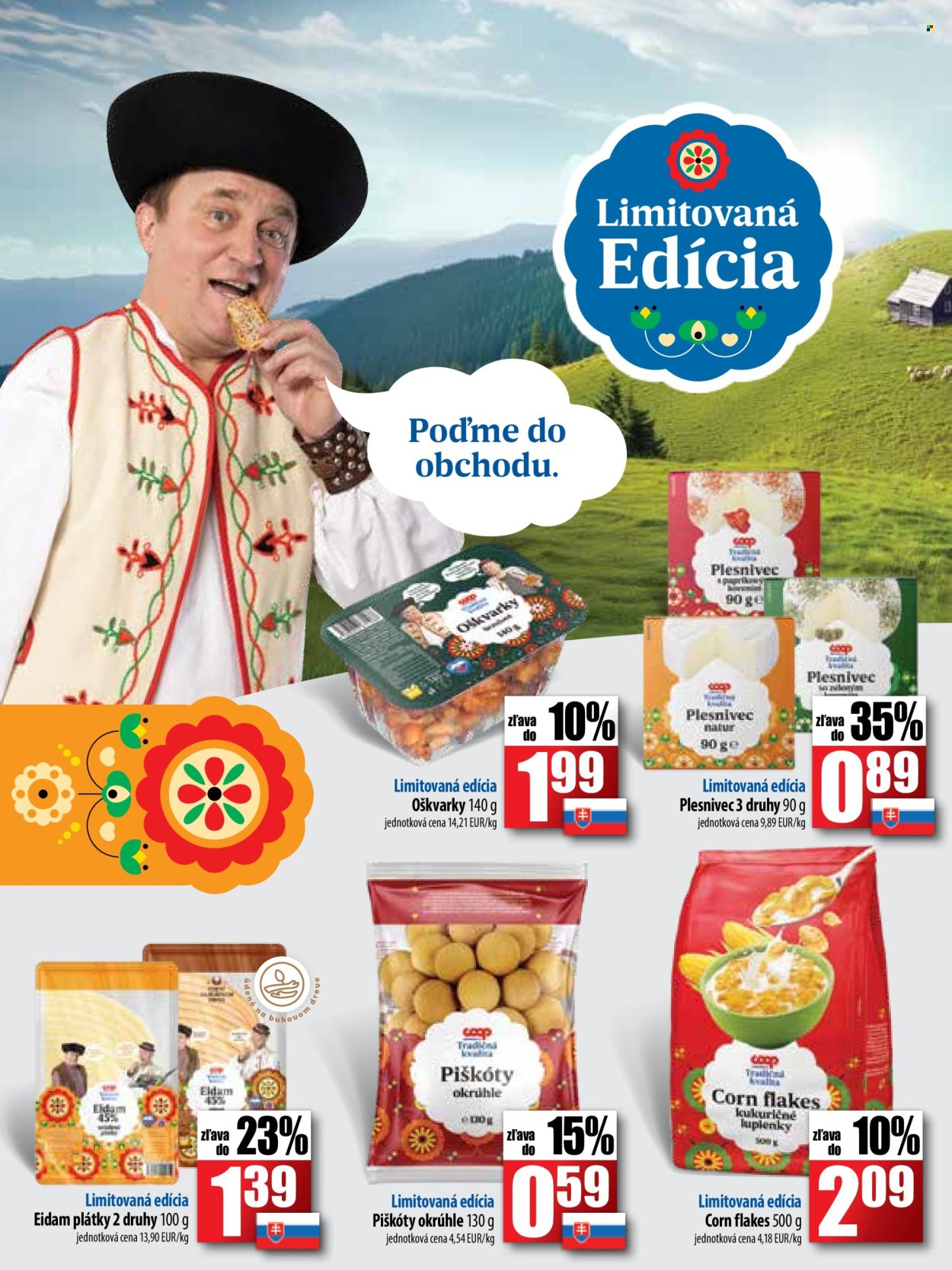 Leták COOP Jednota - 25.7.2024 - 7.8.2024. Strana 18