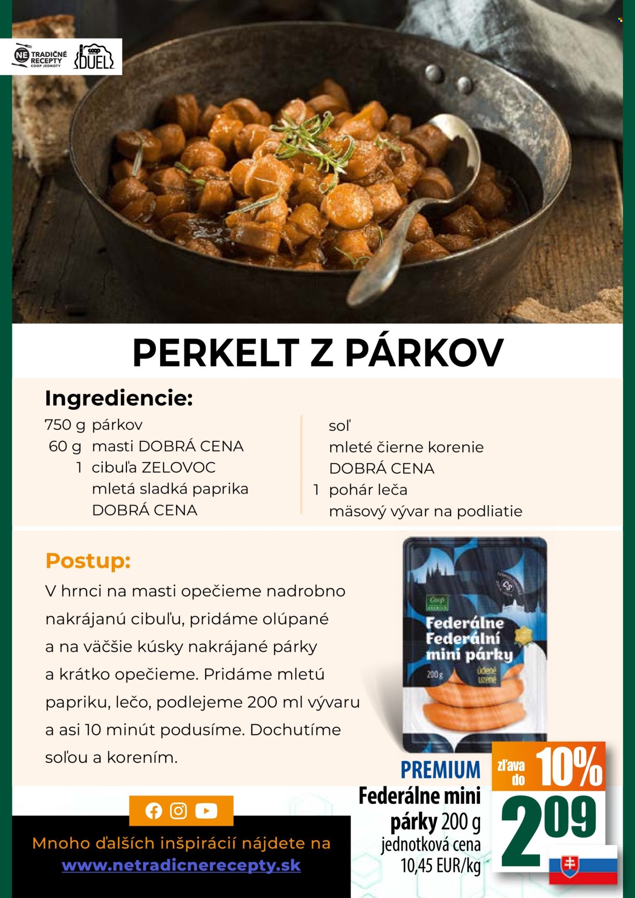 Leták COOP Jednota - 25.7.2024 - 31.7.2024. Strana 9