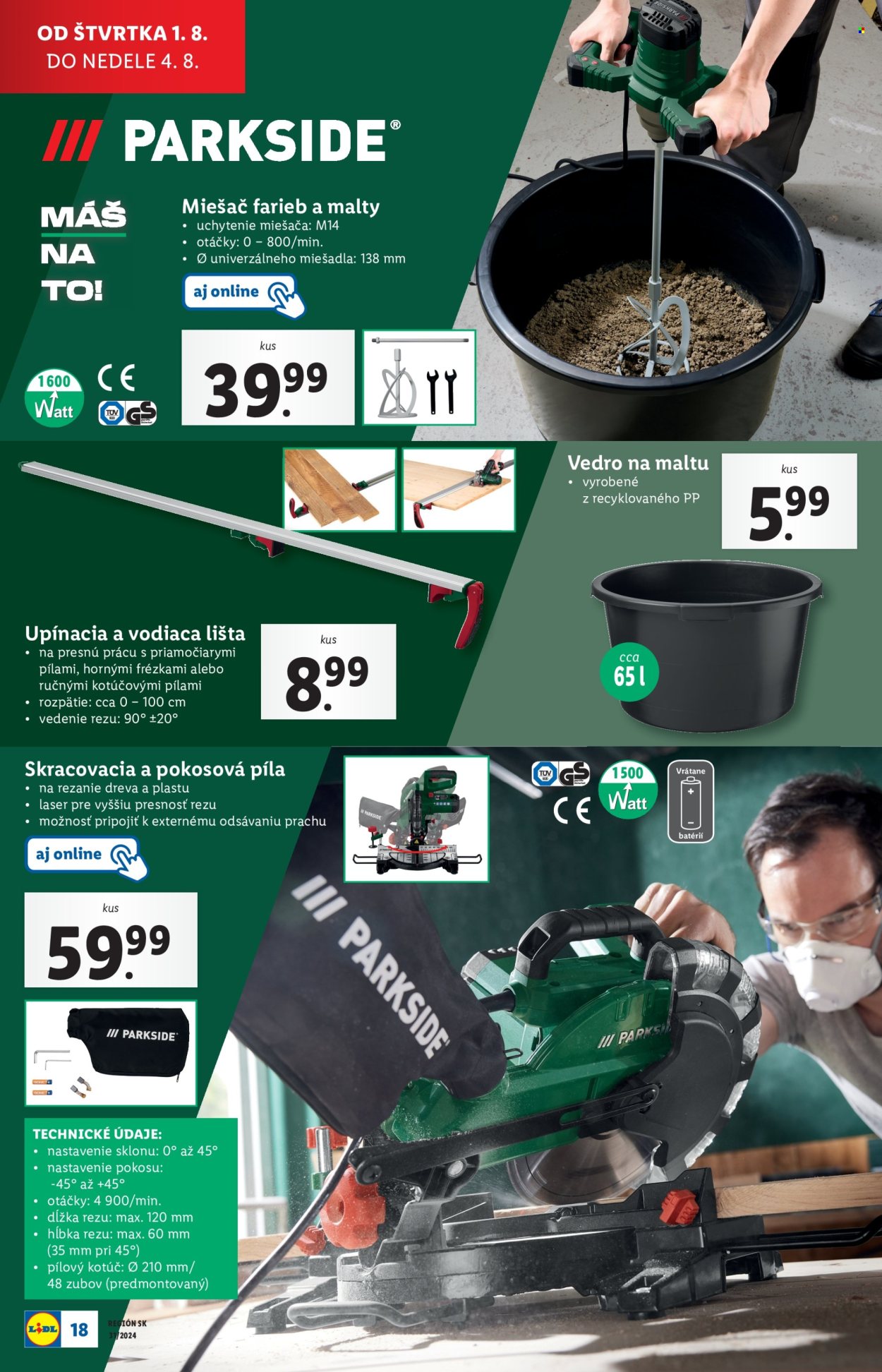 Leták Lidl - 29.7.2024 - 4.8.2024. Strana 64