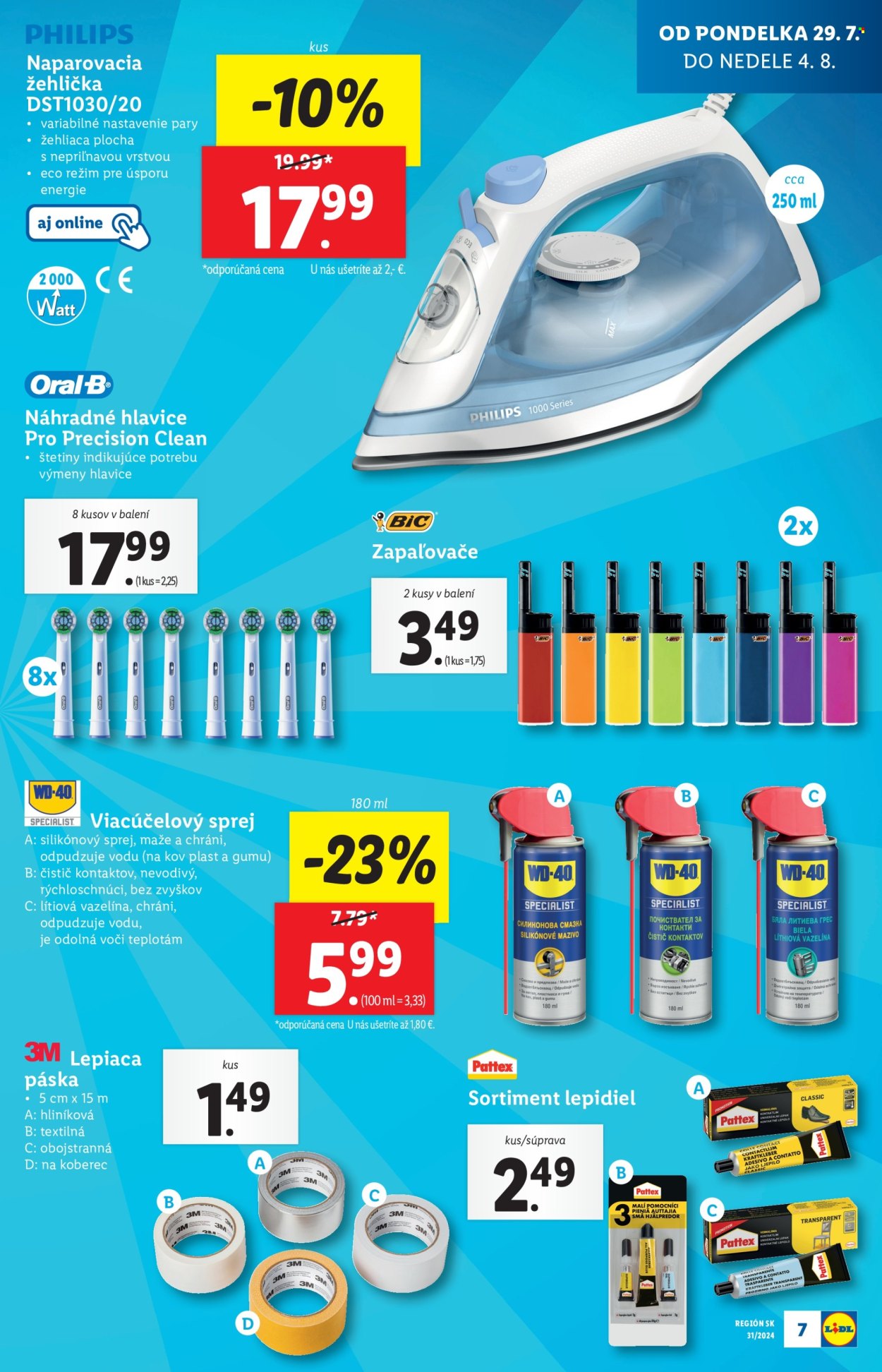 Leták Lidl - 29.7.2024 - 4.8.2024. Strana 7