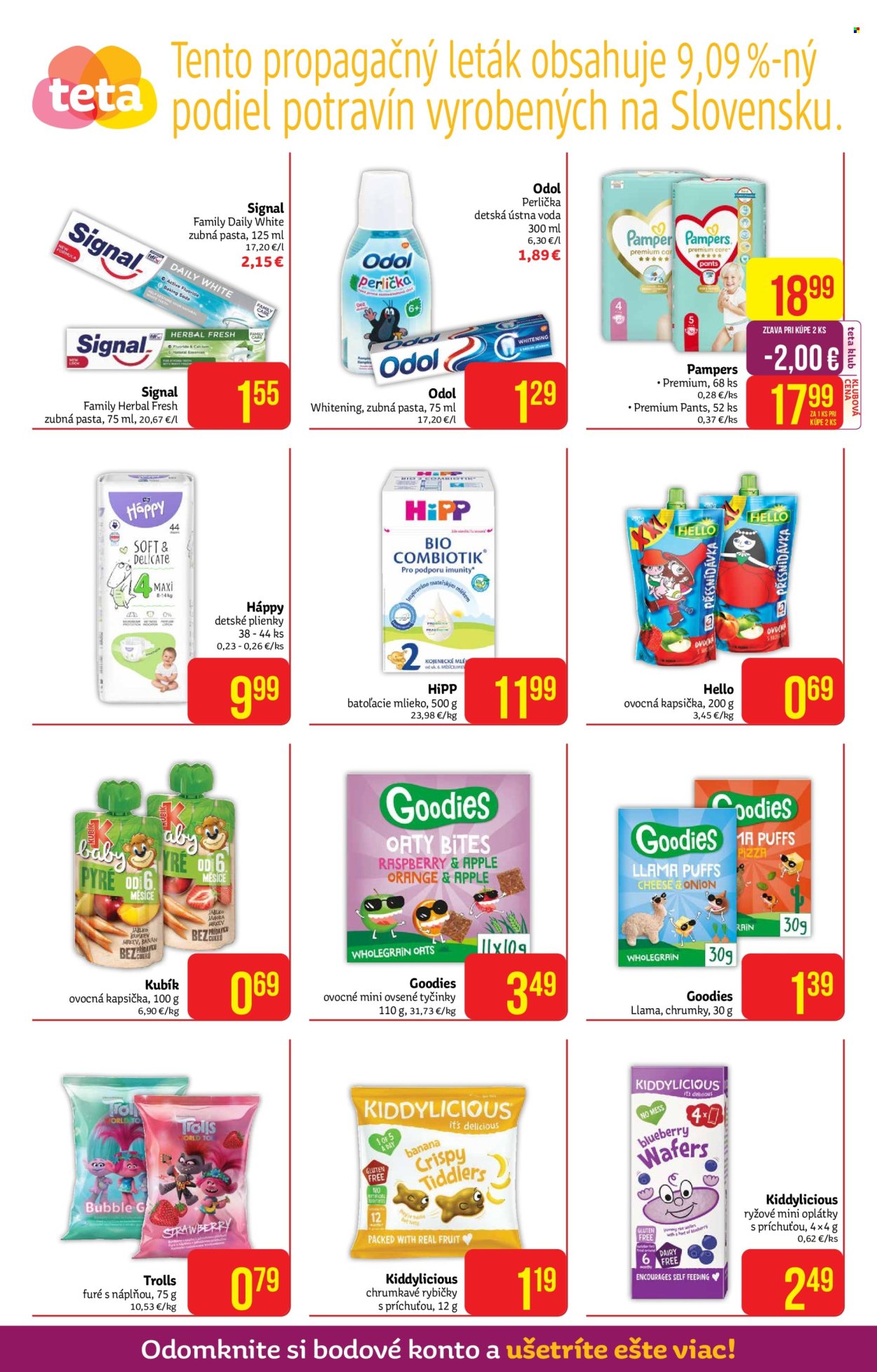 Leták Teta drogerie - 29.7.2024 - 7.8.2024. Strana 10