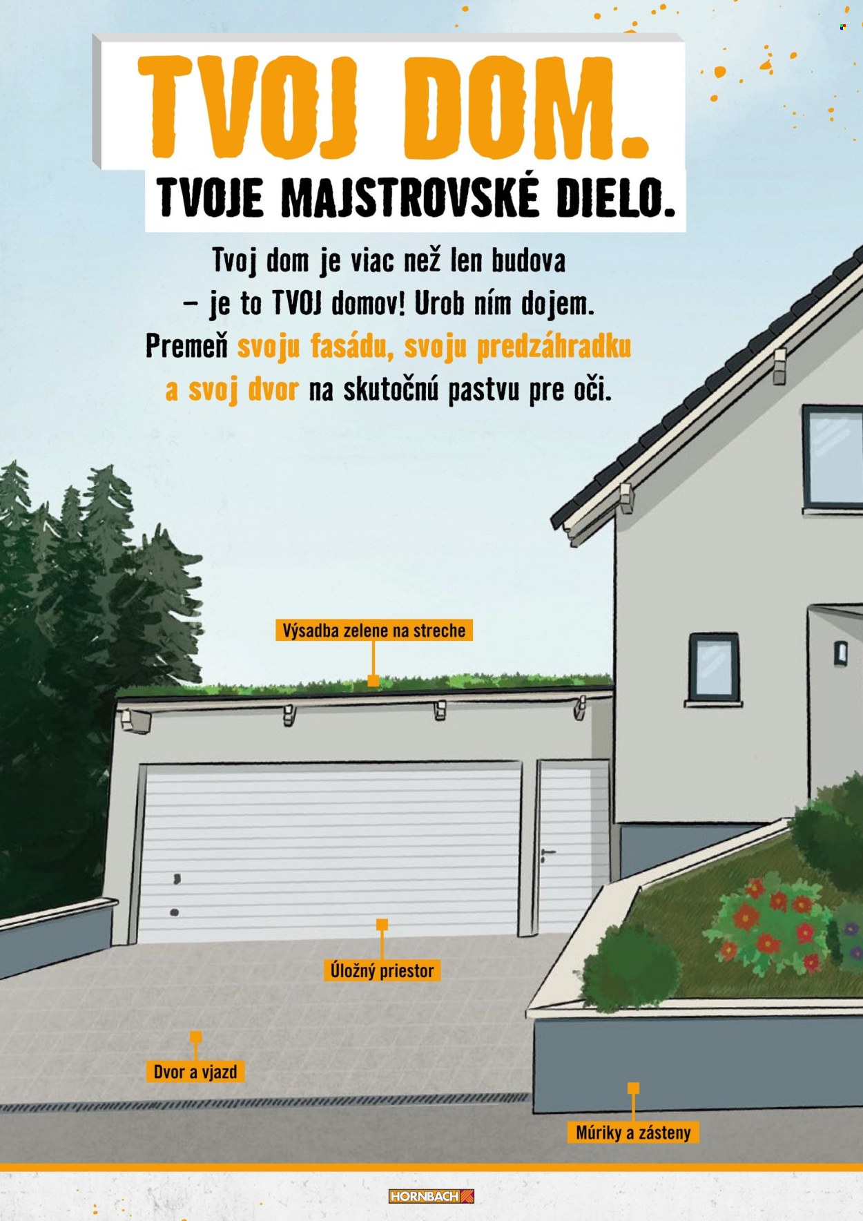 Leták Hornbach. Strana 2