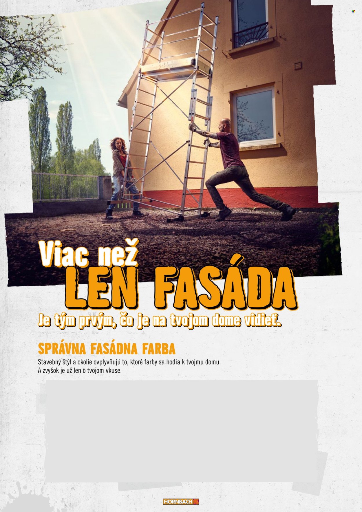 Leták Hornbach. Strana 4