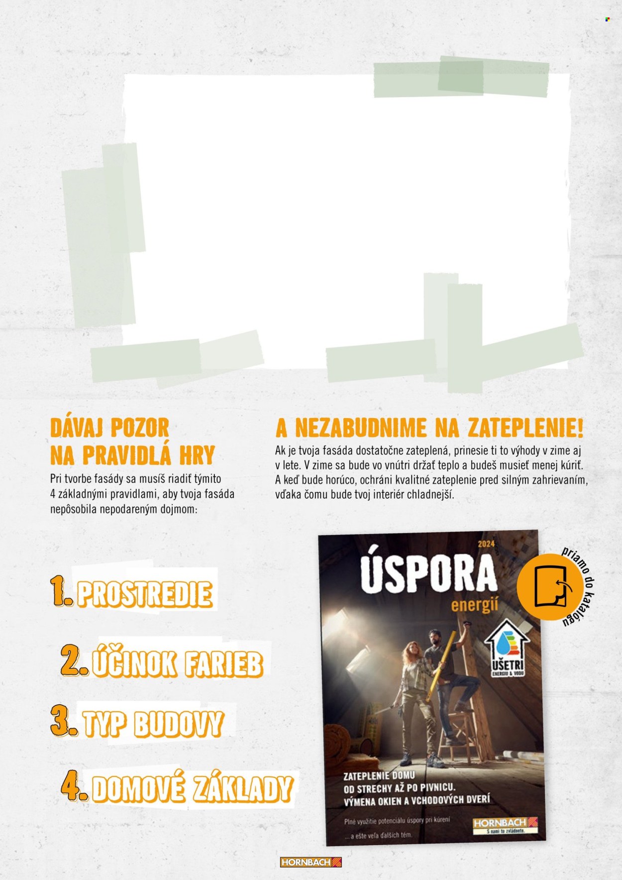Leták Hornbach. Strana 5