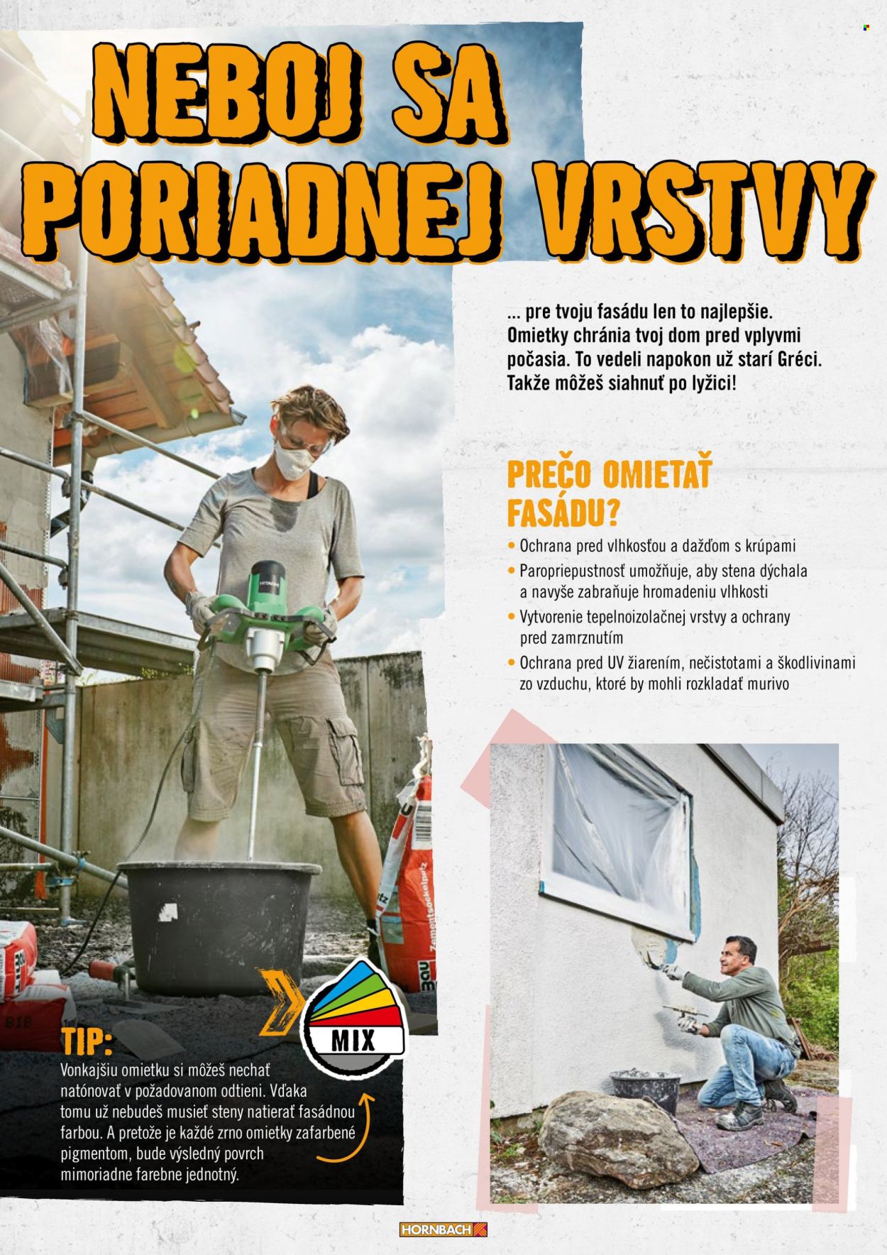Leták Hornbach. Strana 6