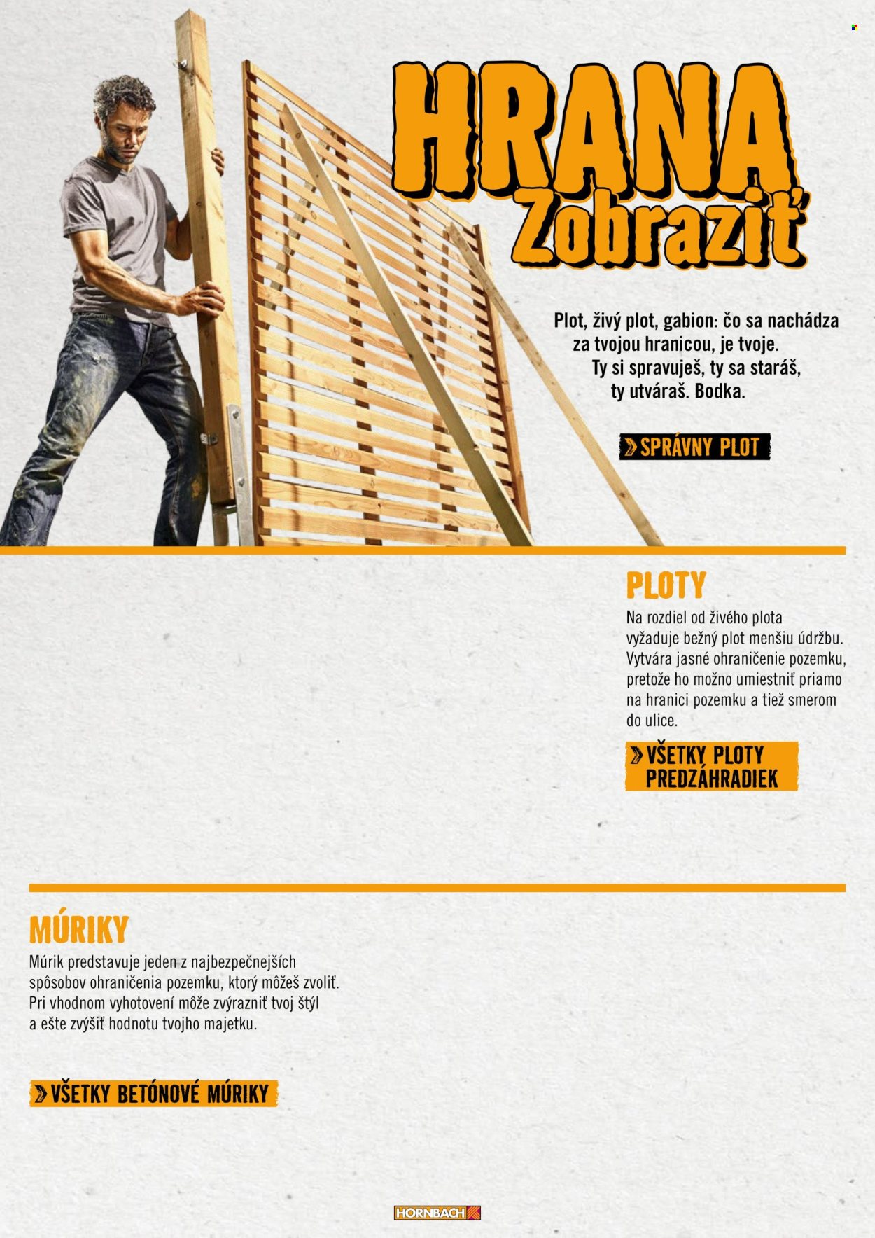 Leták Hornbach. Strana 26