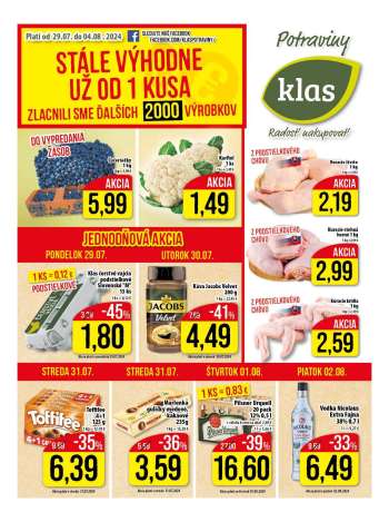Leták Klas - 29.7.2024 - 4.8.2024.