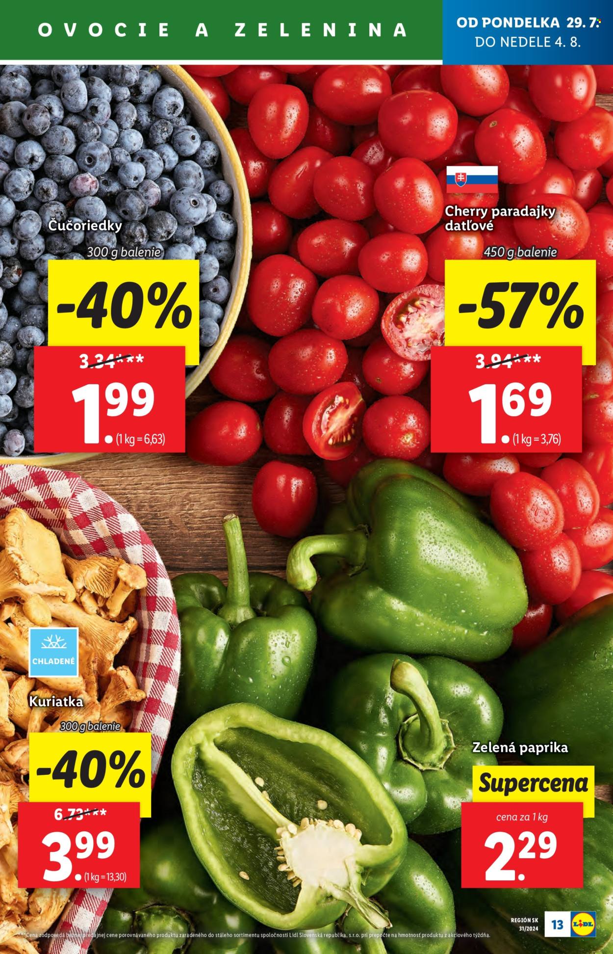 Leták Lidl - 1.8.2024 - 4.8.2024. Strana 15
