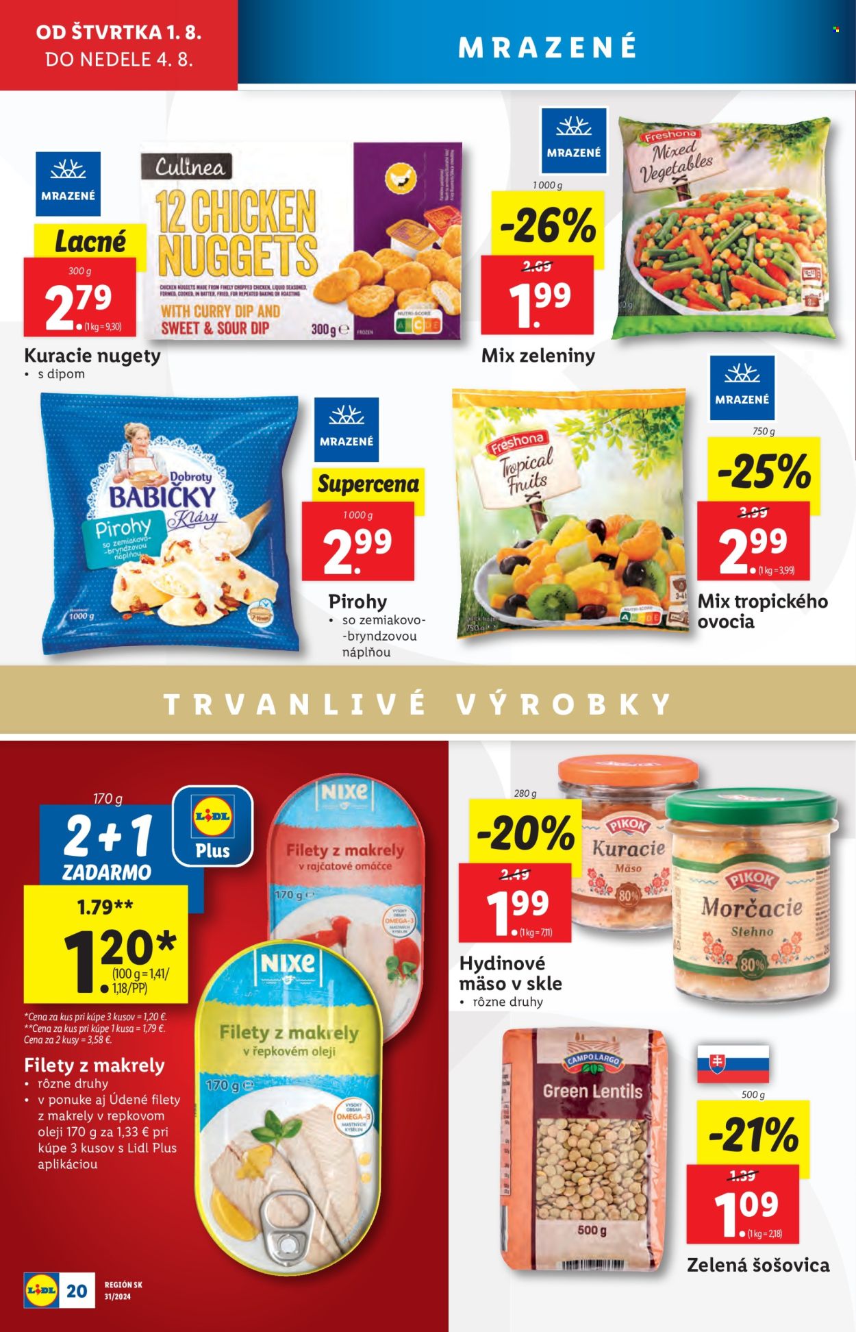 Leták Lidl - 1.8.2024 - 4.8.2024. Strana 22