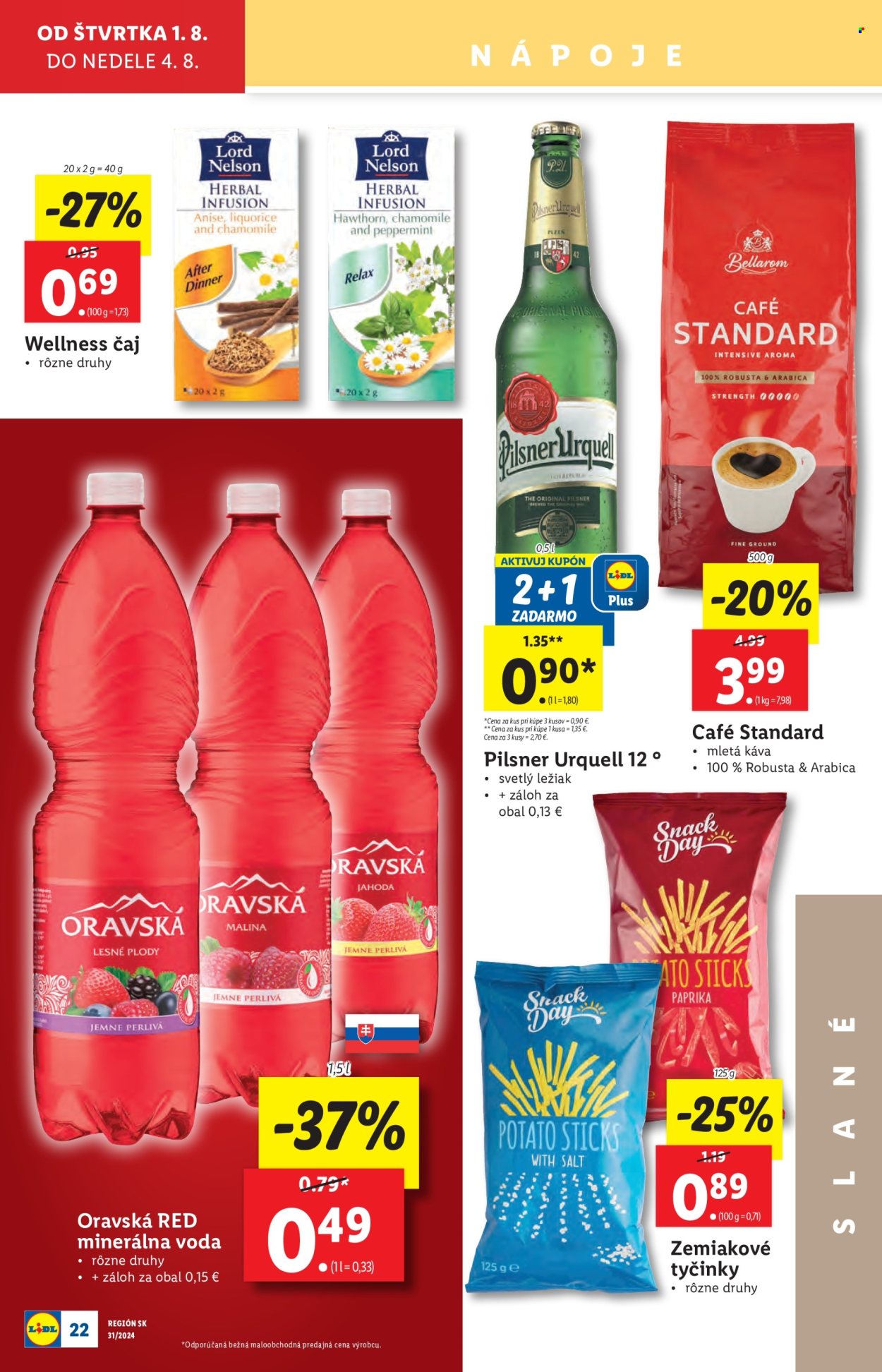 Leták Lidl - 1.8.2024 - 4.8.2024. Strana 24