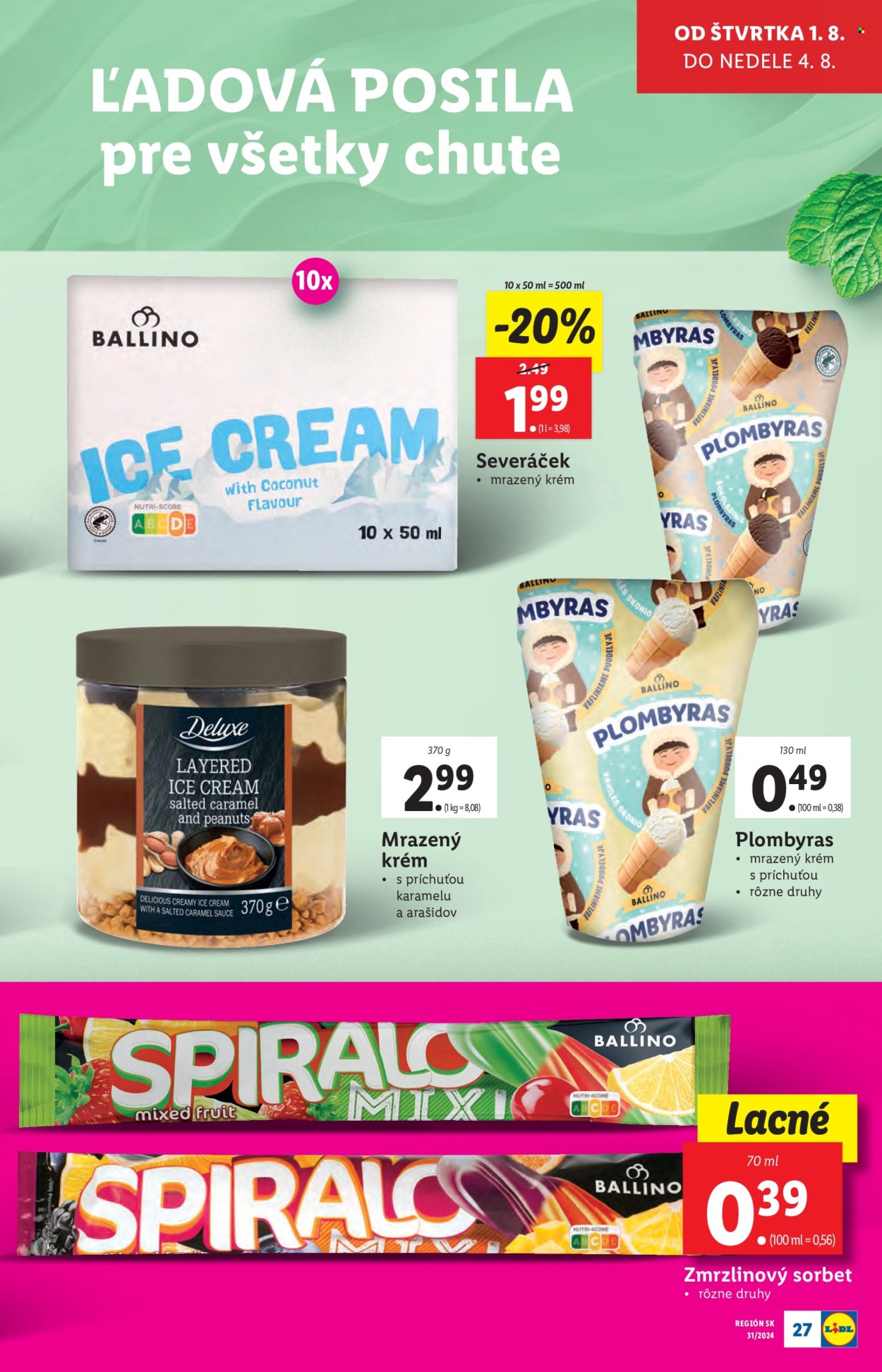 Leták Lidl - 1.8.2024 - 4.8.2024. Strana 29