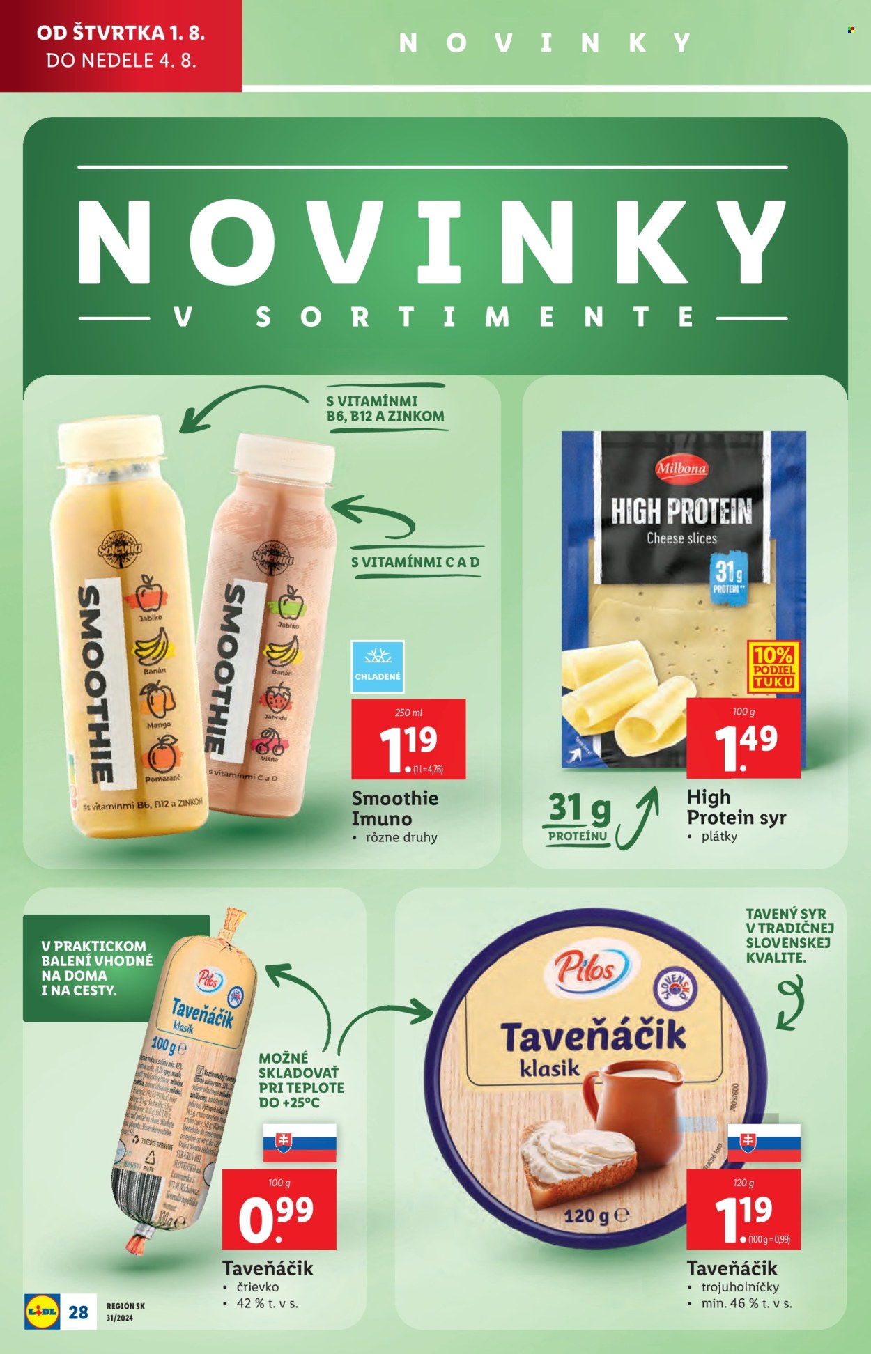 Leták Lidl - 1.8.2024 - 4.8.2024. Strana 30