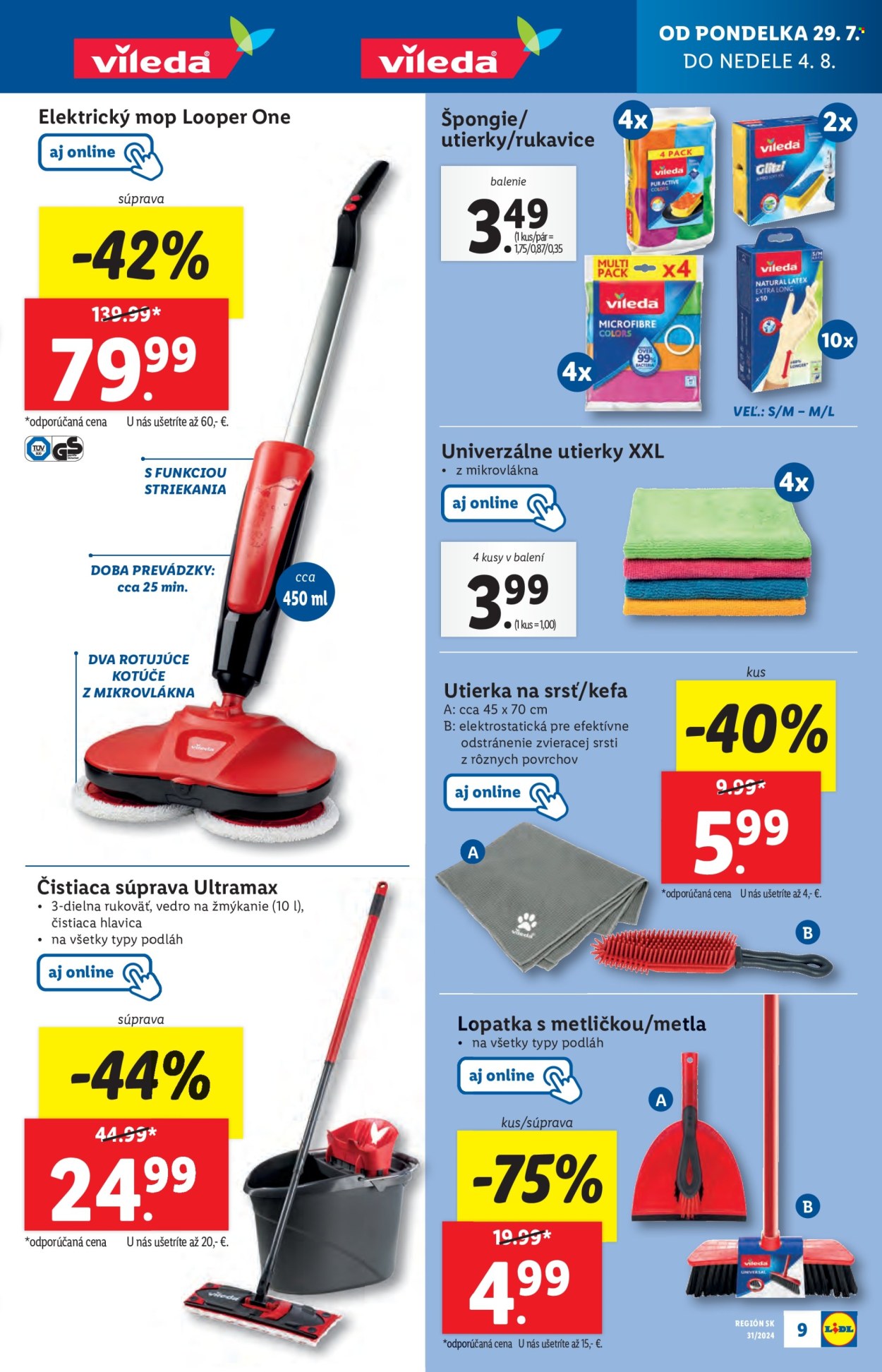 Leták Lidl - 1.8.2024 - 4.8.2024. Strana 52