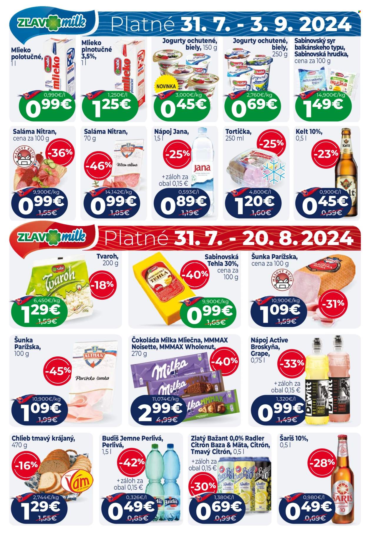 Leták Milk AGRO - 31.7.2024 - 6.8.2024. Strana 12