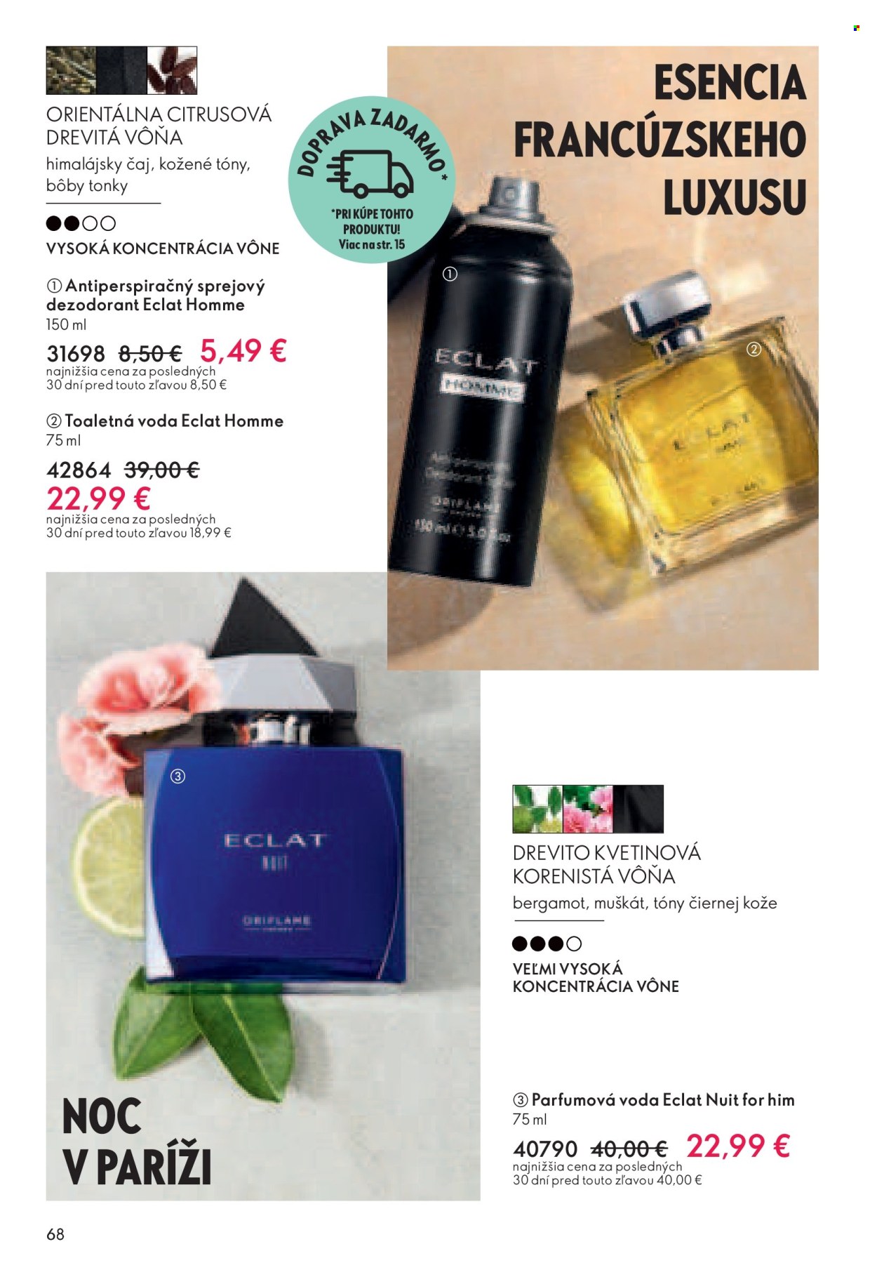 Leták Oriflame - 20.8.2024 - 9.9.2024. Strana 69