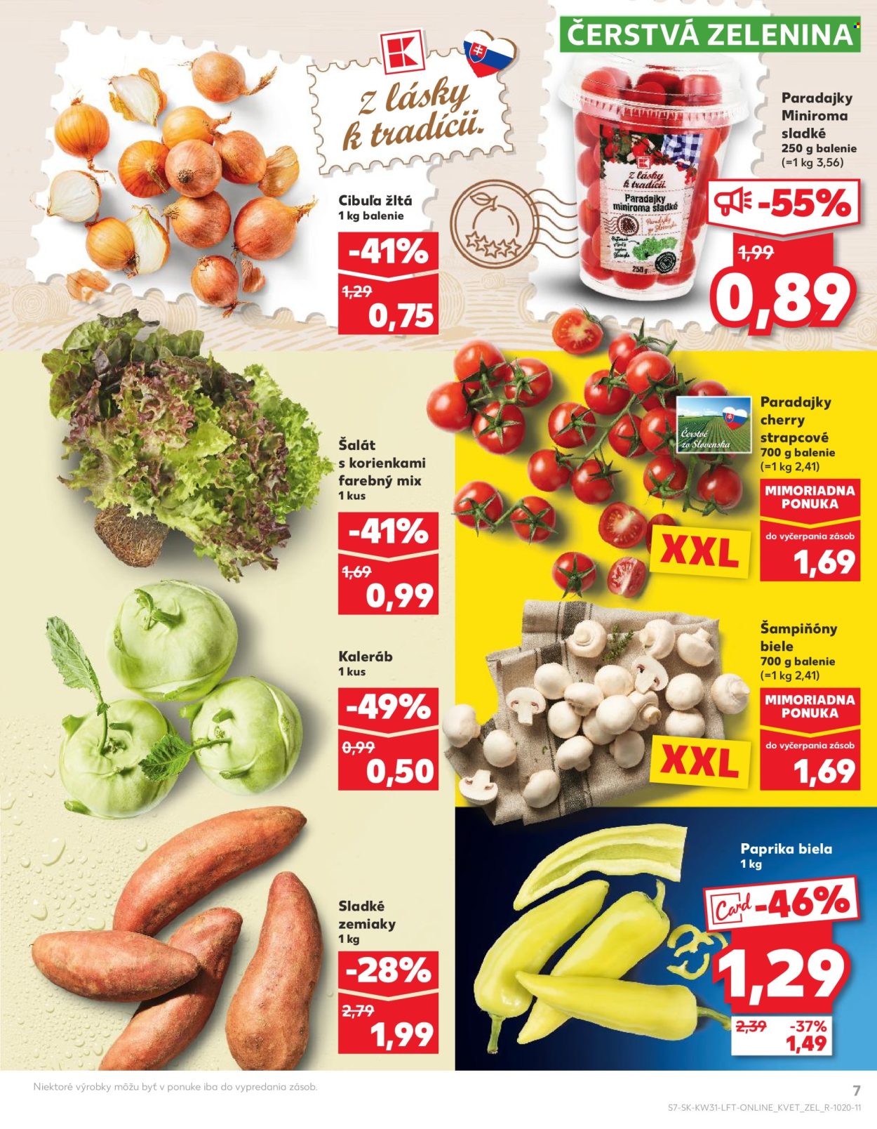 Leták Kaufland - 1.8.2024 - 7.8.2024. Strana 7