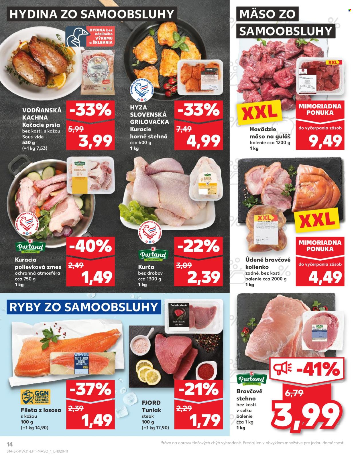 Leták Kaufland - 1.8.2024 - 7.8.2024. Strana 14