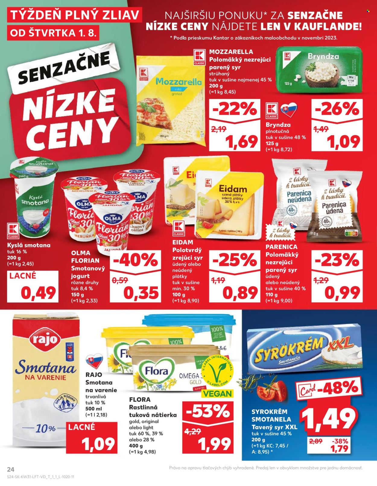Leták Kaufland - 1.8.2024 - 7.8.2024. Strana 24