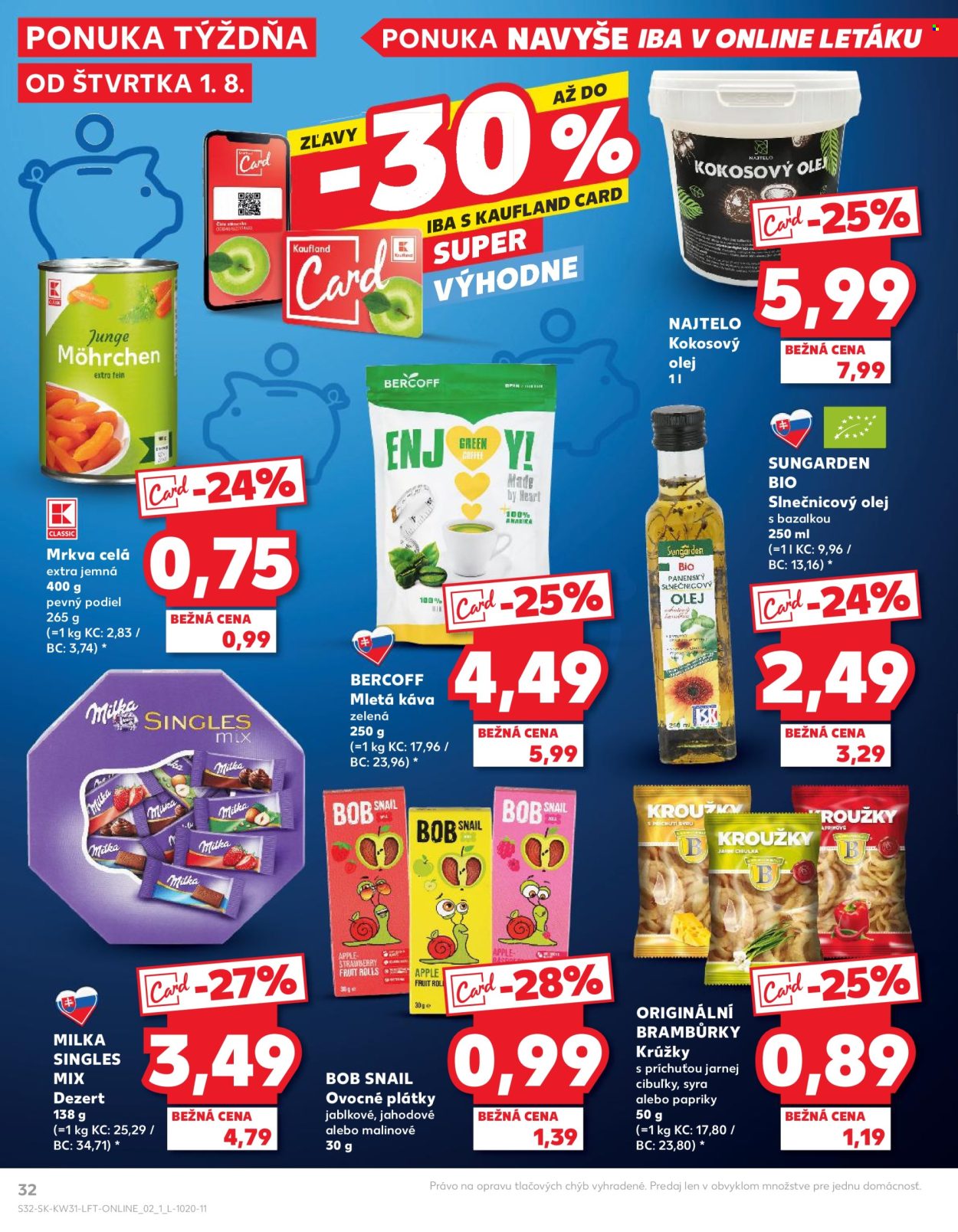 Leták Kaufland - 1.8.2024 - 7.8.2024. Strana 32