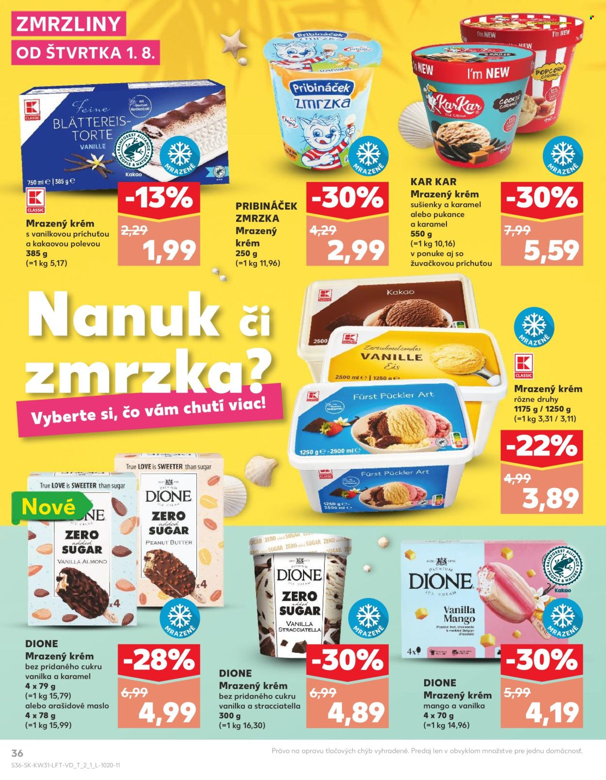 Leták Kaufland - 1.8.2024 - 7.8.2024. Strana 36