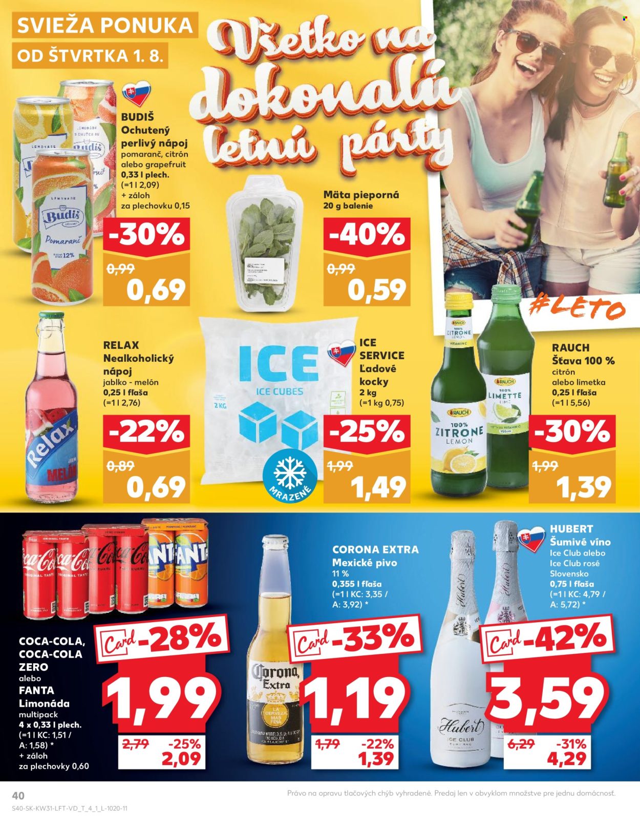 Leták Kaufland - 1.8.2024 - 7.8.2024. Strana 40