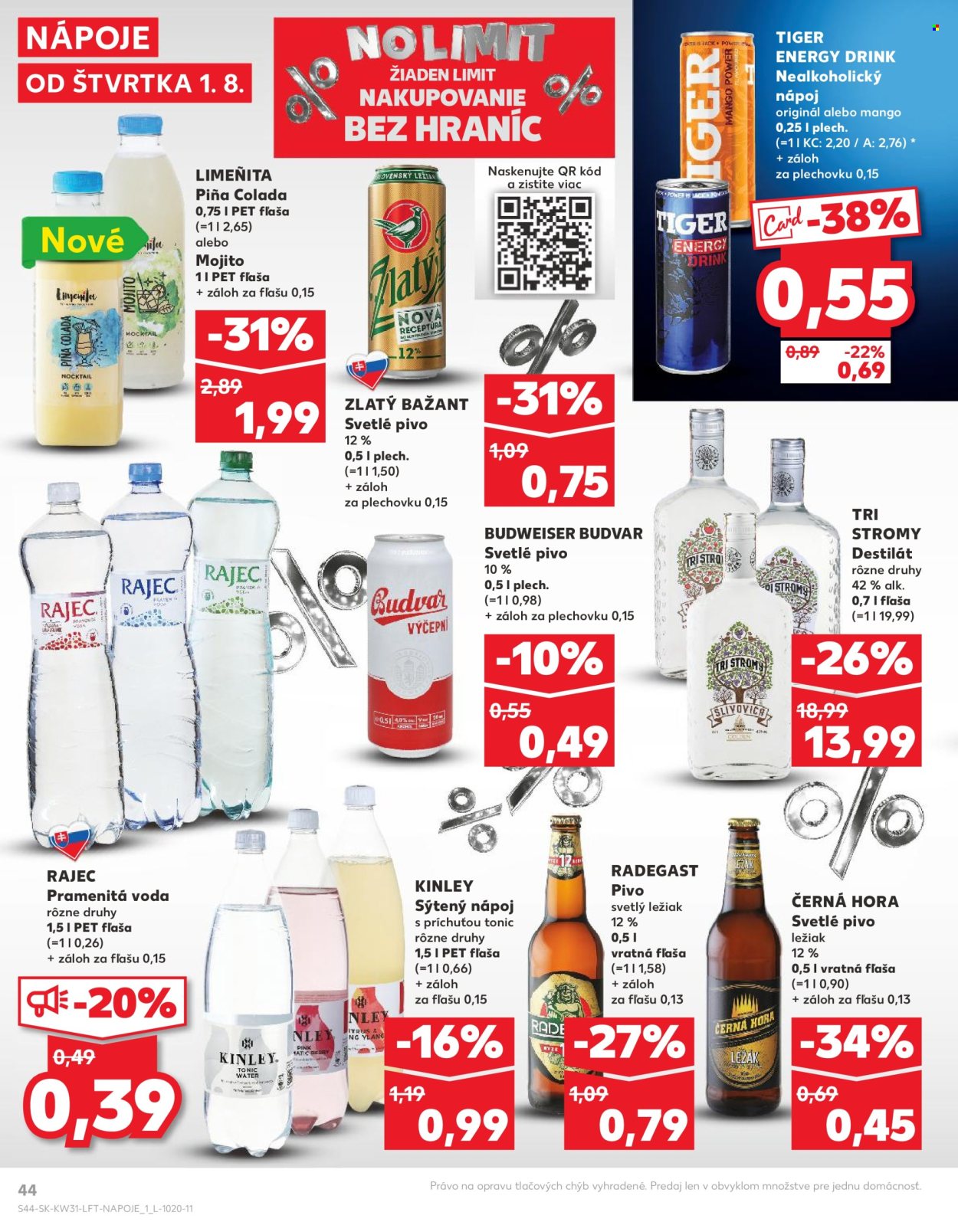 Leták Kaufland - 1.8.2024 - 7.8.2024. Strana 44
