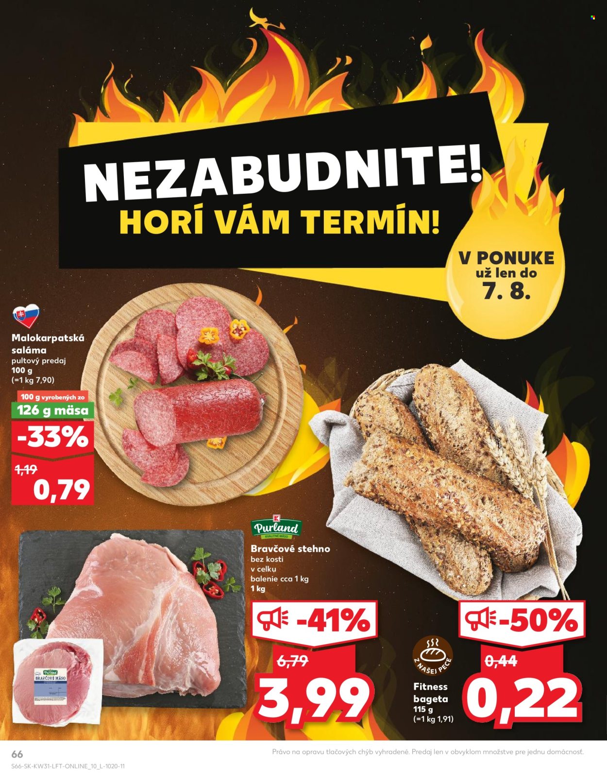 Leták Kaufland - 1.8.2024 - 7.8.2024. Strana 66