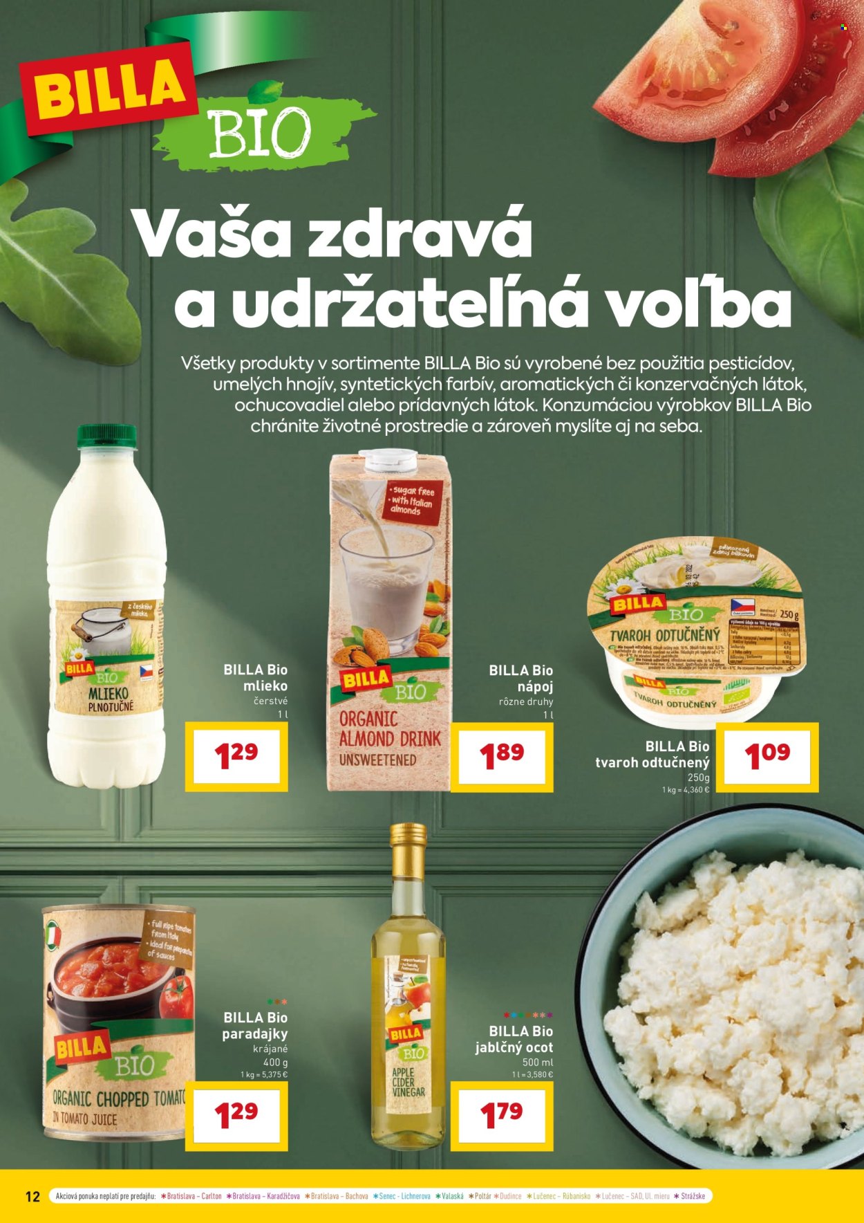 Leták Billa - 31.7.2024 - 27.8.2024. Strana 12