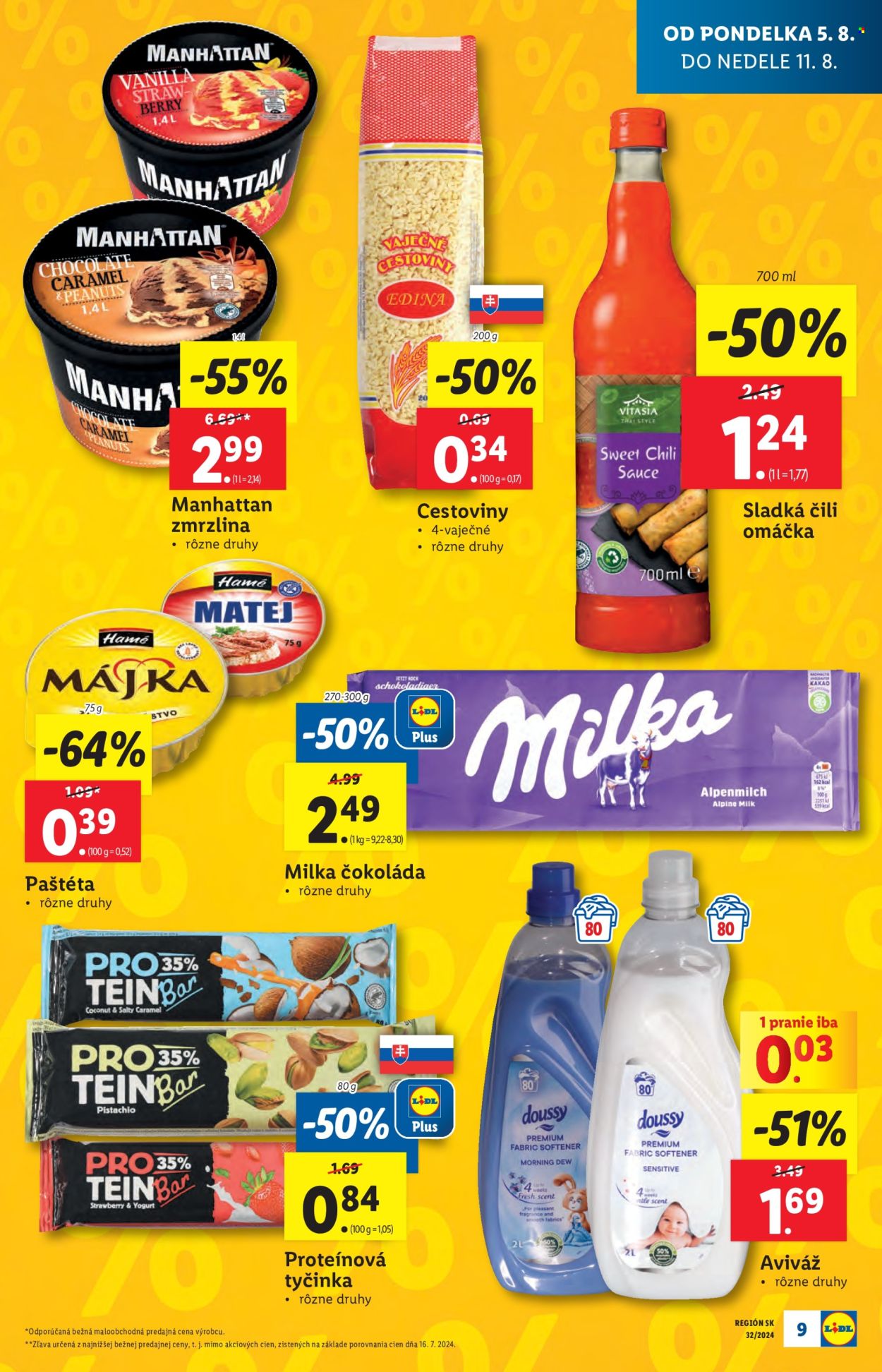 Leták Lidl - 5.8.2024 - 11.8.2024. Strana 9