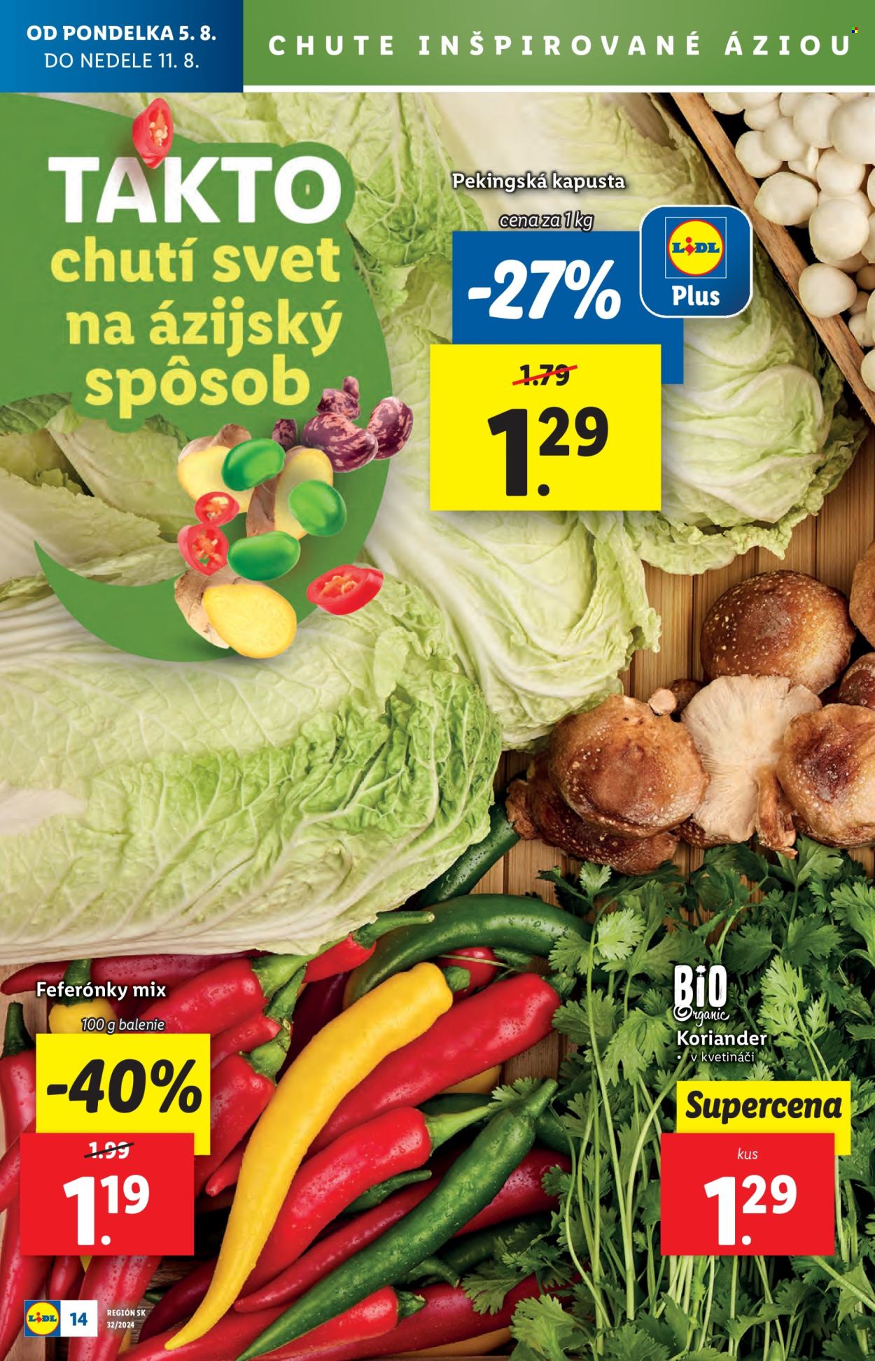 Leták Lidl - 5.8.2024 - 11.8.2024. Strana 16