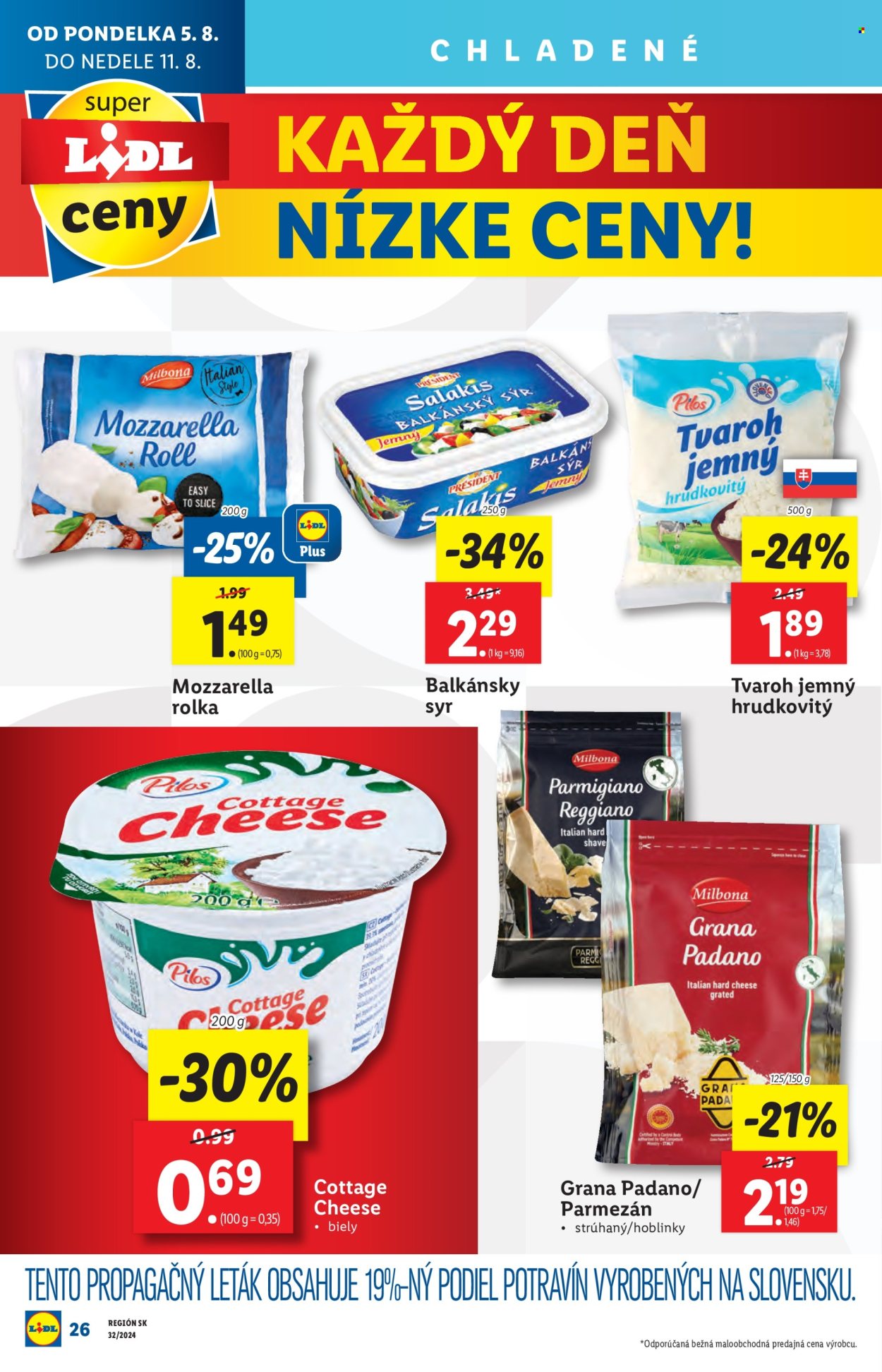 Leták Lidl - 5.8.2024 - 11.8.2024. Strana 30