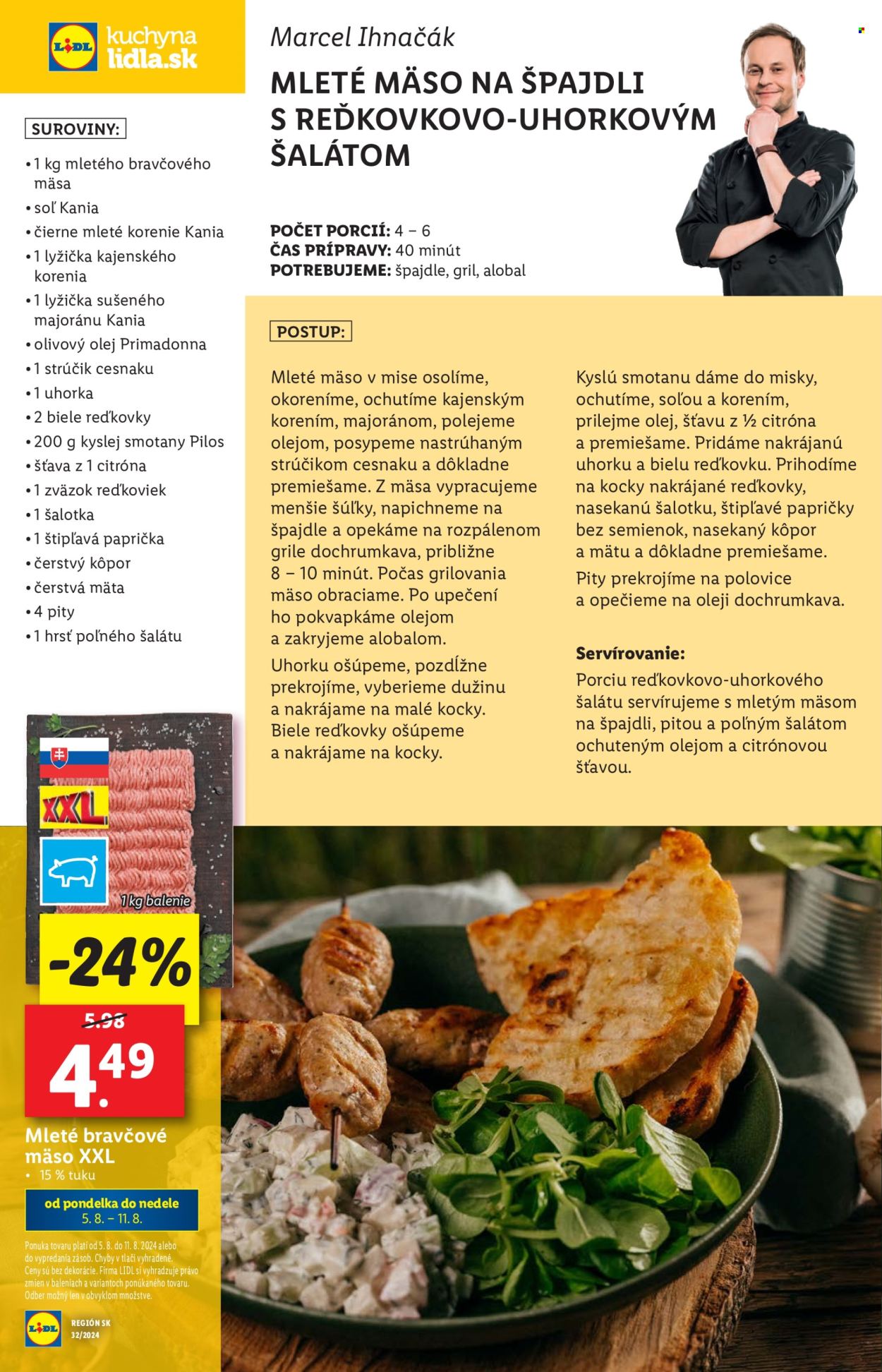Leták Lidl - 5.8.2024 - 11.8.2024. Strana 42