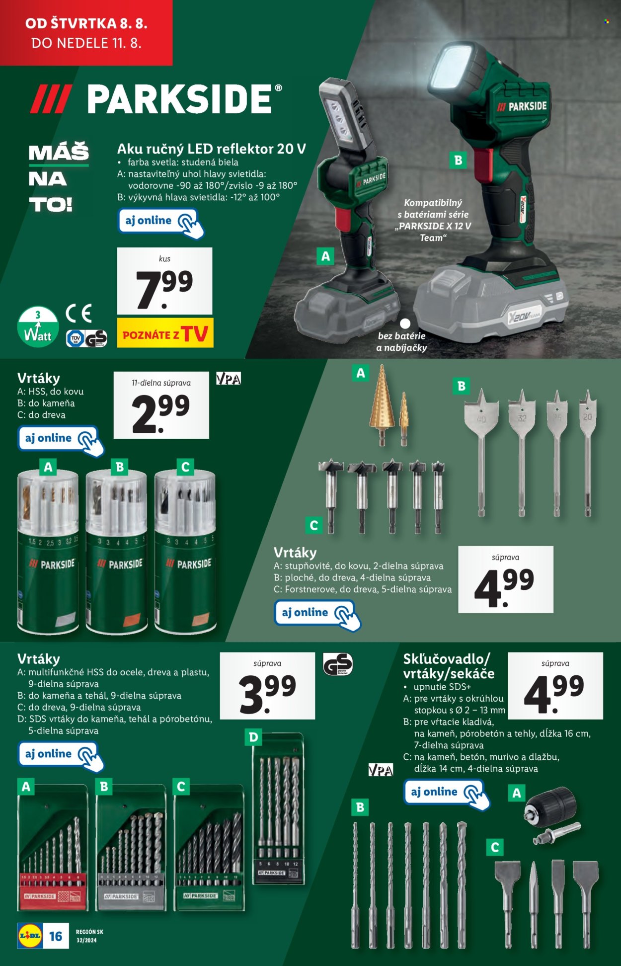 Leták Lidl - 5.8.2024 - 11.8.2024. Strana 60