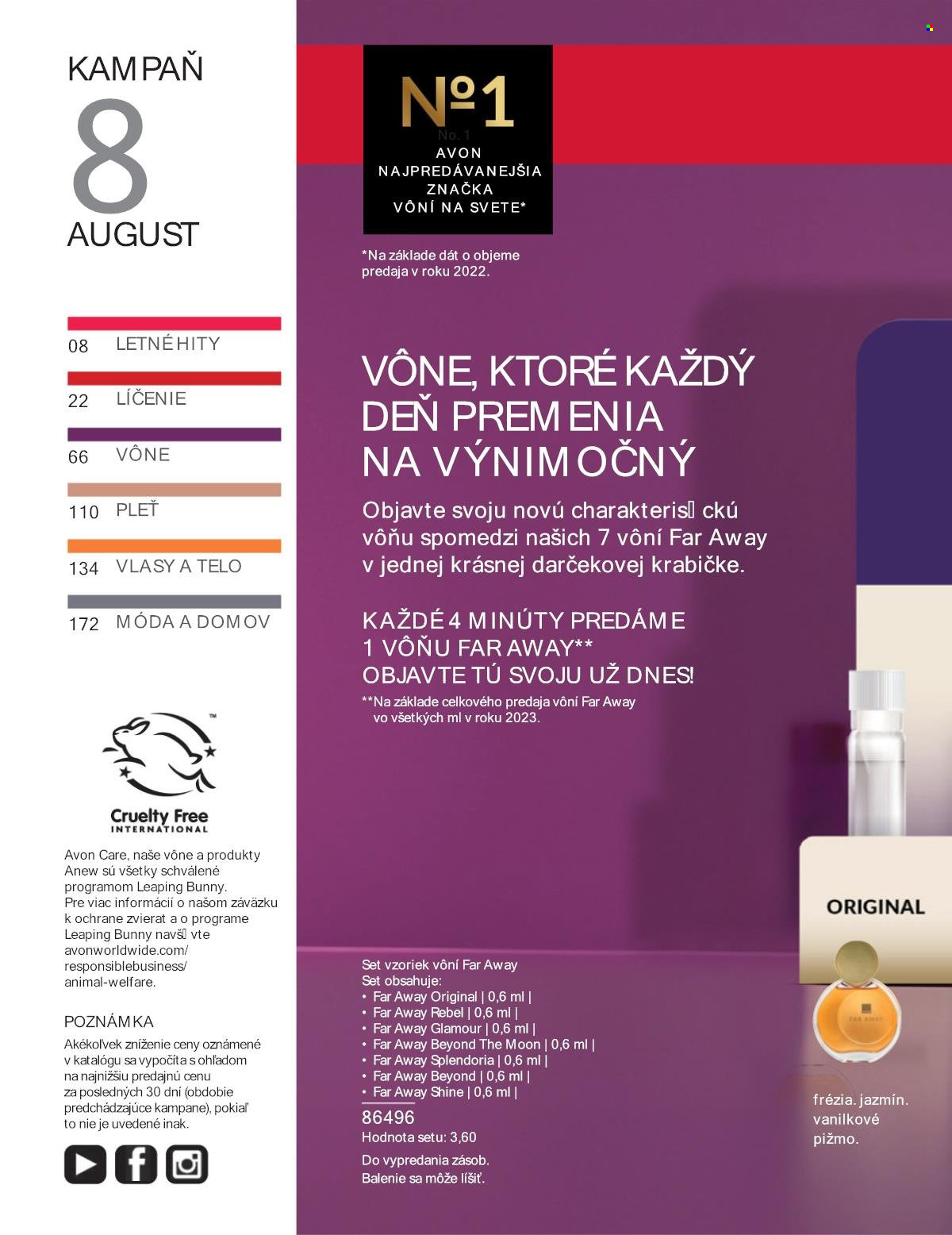 Leták Avon - 1.8.2024 - 31.8.2024. Strana 2