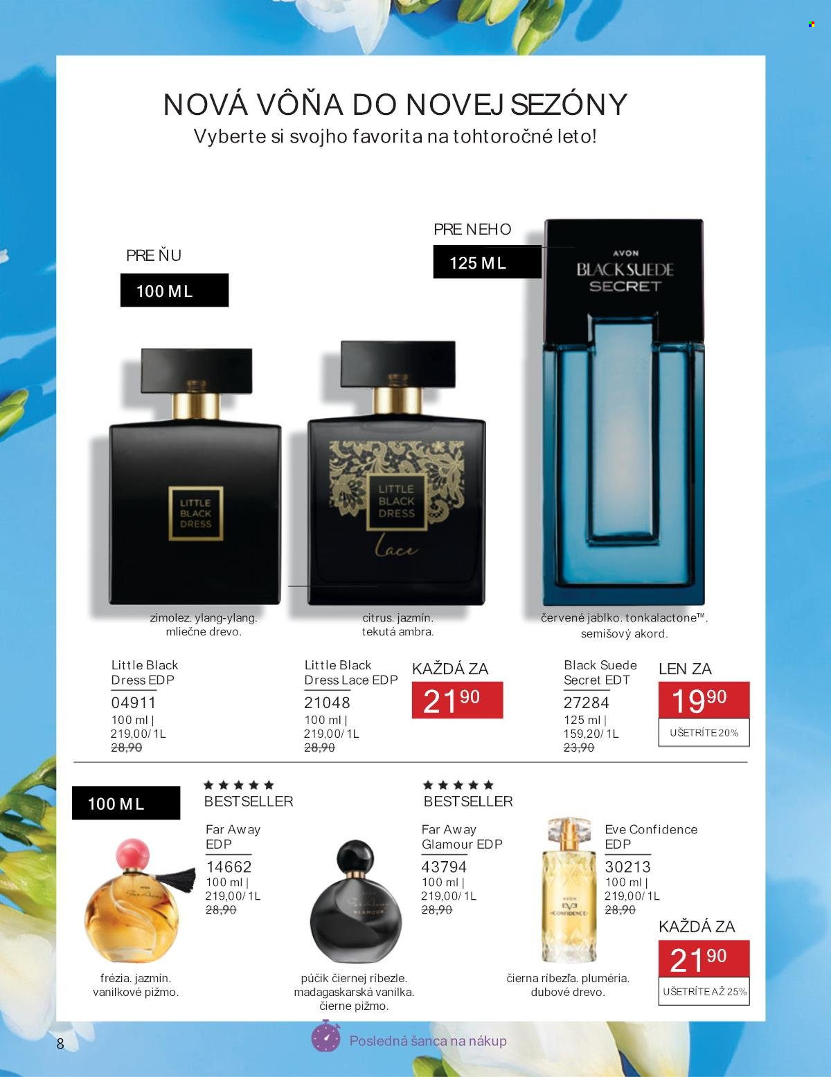 Leták Avon - 1.8.2024 - 31.8.2024. Strana 8
