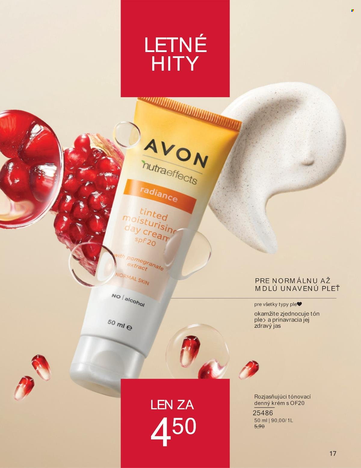 Leták Avon - 1.8.2024 - 31.8.2024. Strana 17