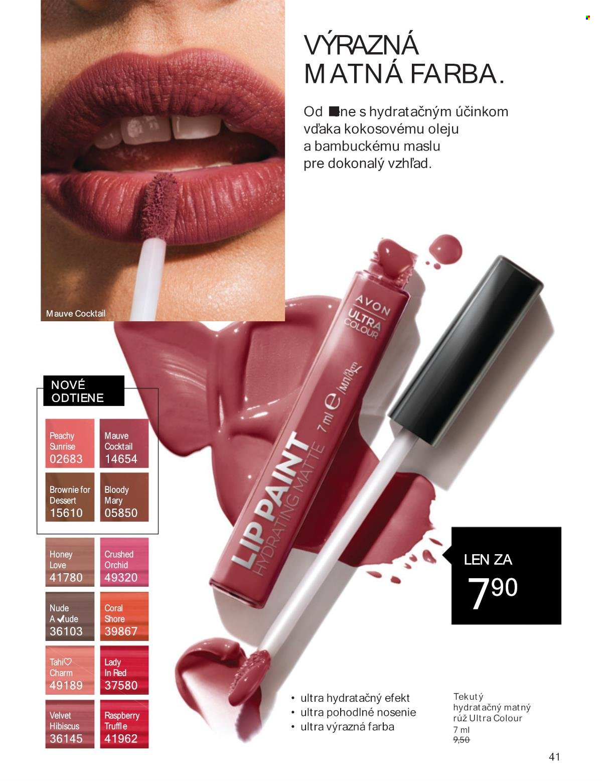 Leták Avon - 1.8.2024 - 31.8.2024. Strana 41