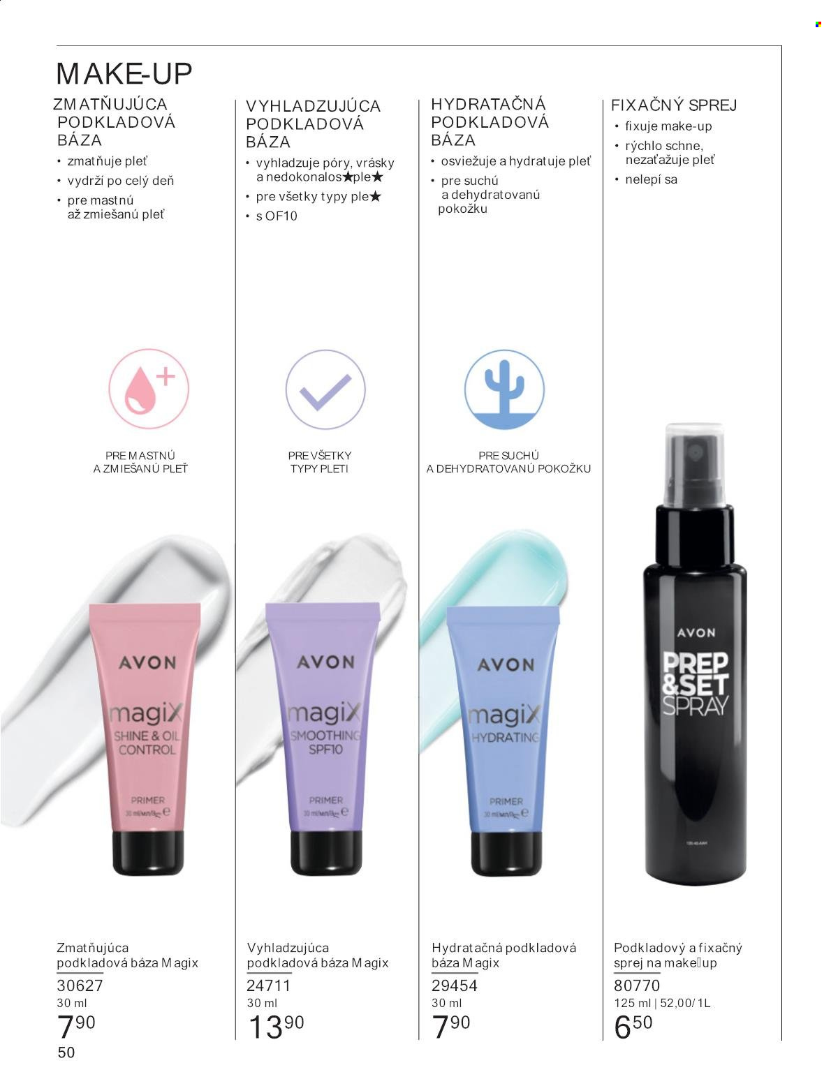 Leták Avon - 1.8.2024 - 31.8.2024. Strana 50