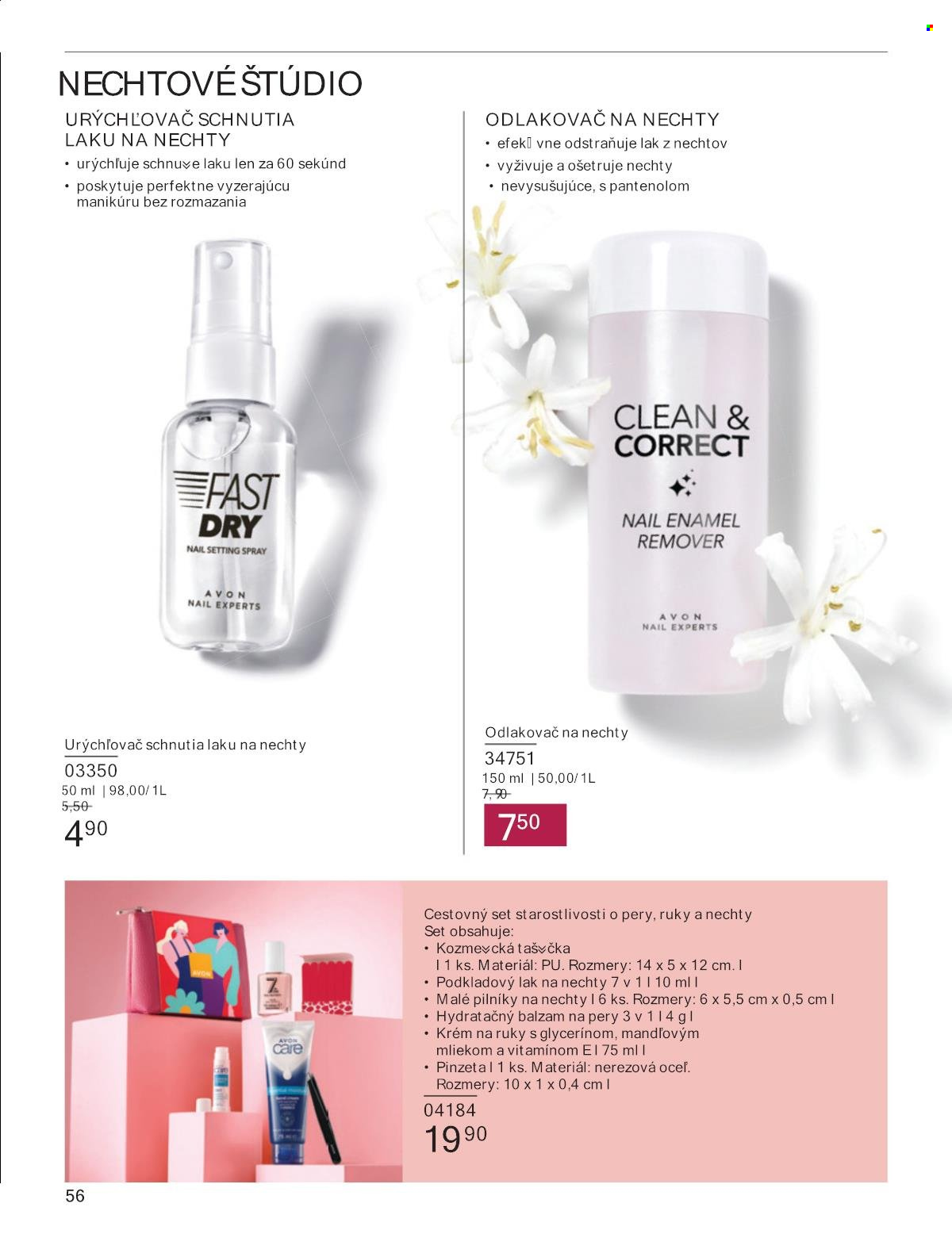 Leták Avon - 1.8.2024 - 31.8.2024. Strana 56